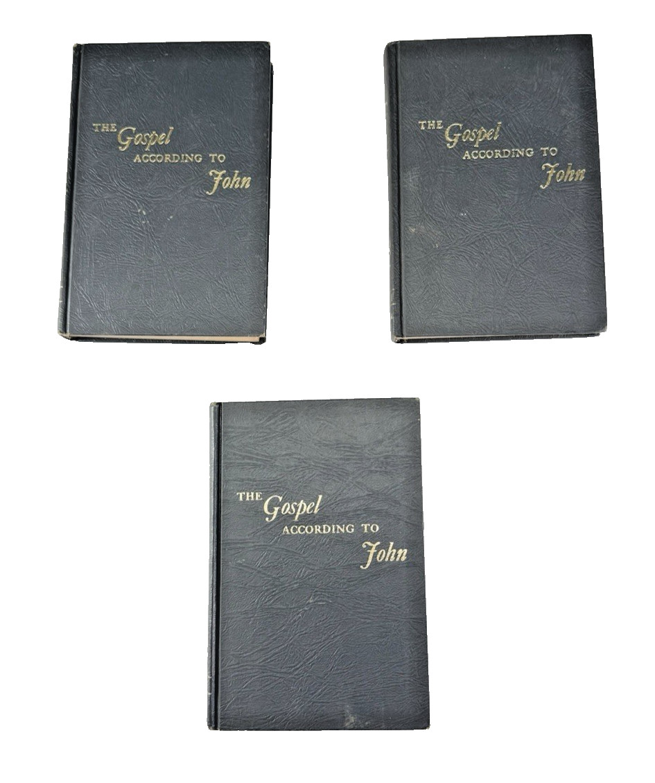 Oliver B Greene The Gospel According to John Vol I II III HC 3 Book Commentary
