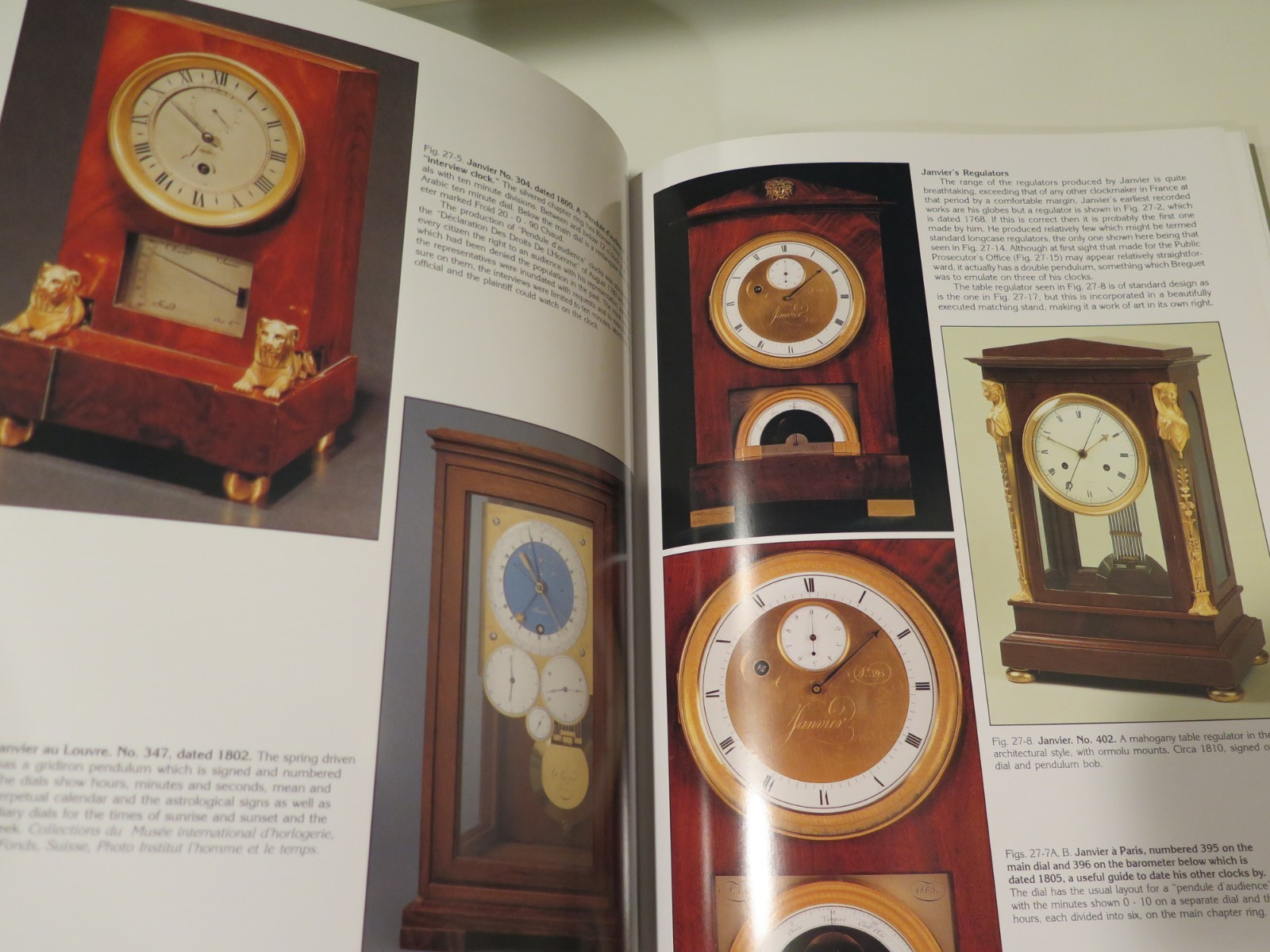 Precision Pendulum Clocks by Derek Roberts France Germany America Advancements