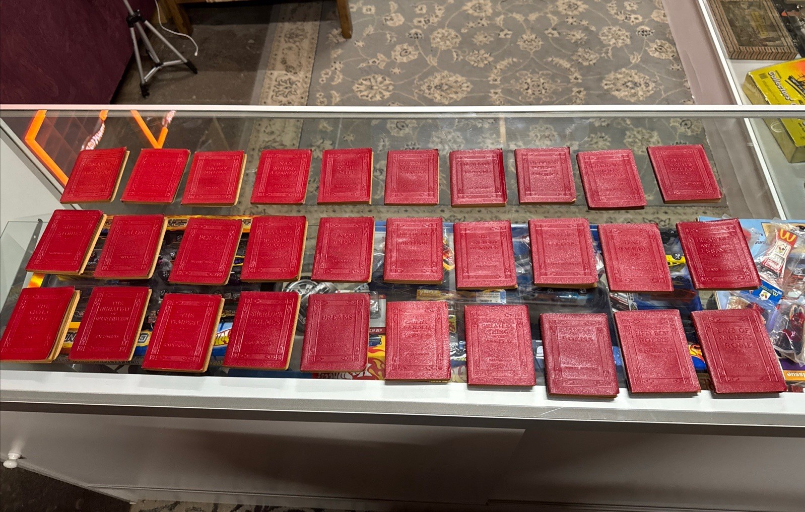 Little Leather Books Antique, Various Authors, 1920s Mini Books 30 books total