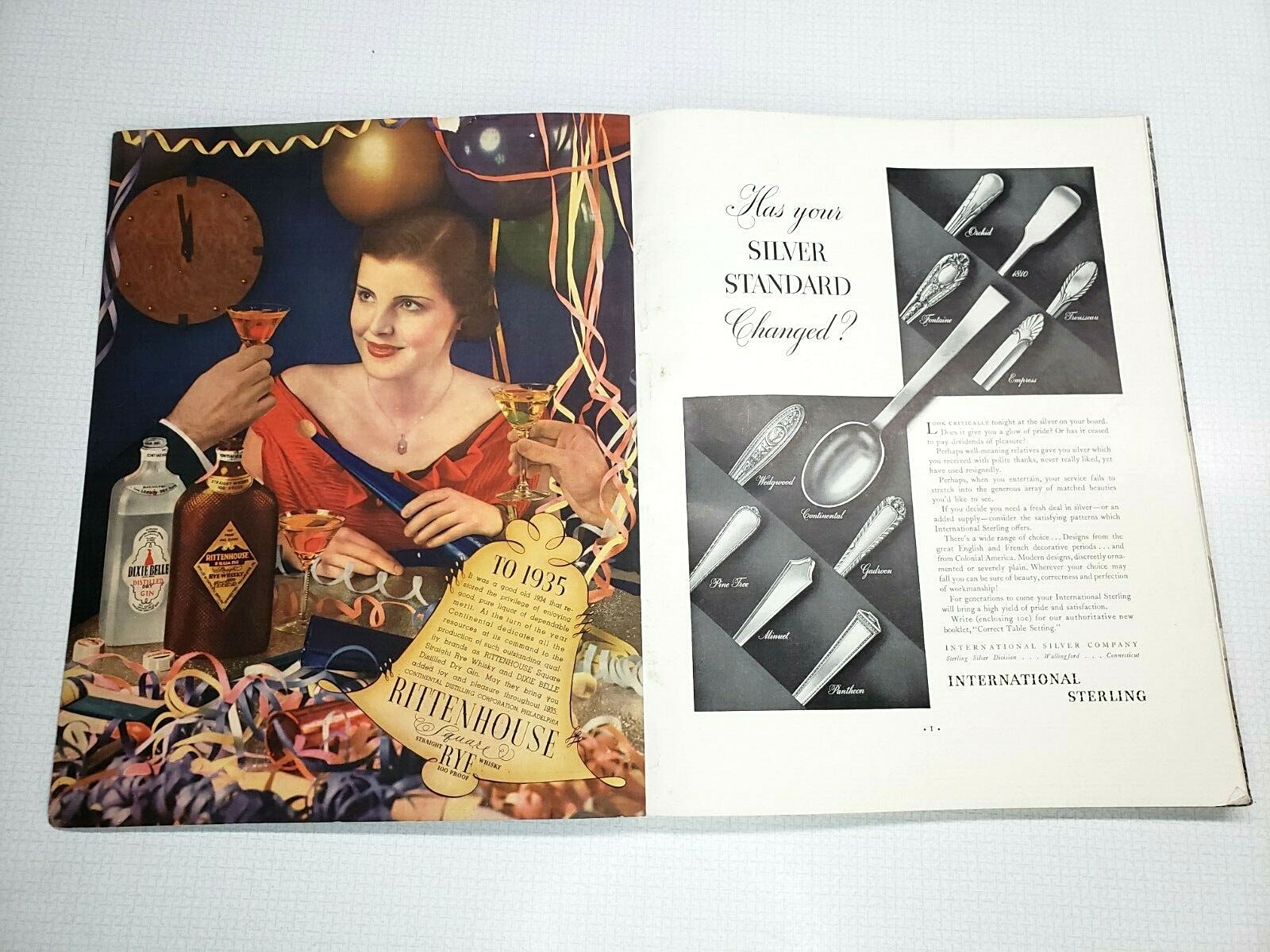 VINTAGE Fortune Magazine January 1935 Volume XI No.1 Softcover 144 Pages