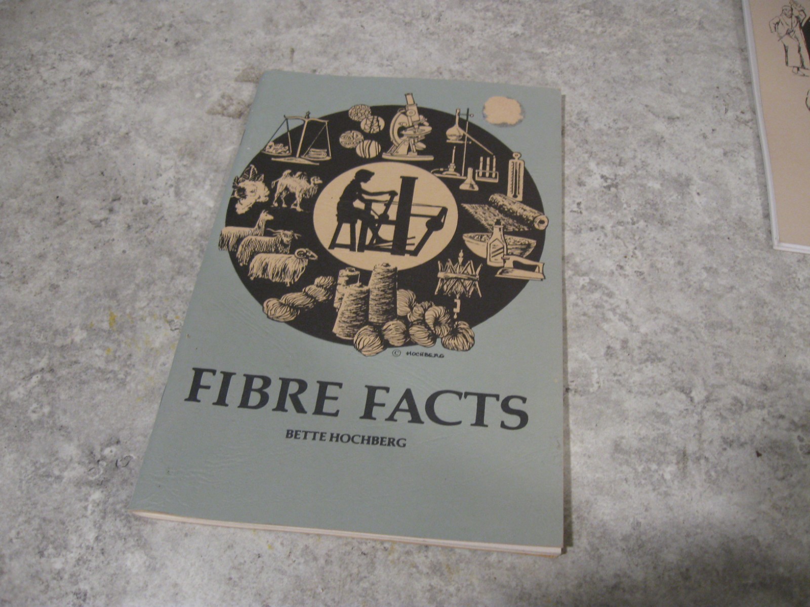 Lot of 6 Handspinning Books Wool / Cotton / History /Guide Bette Hochberg & More
