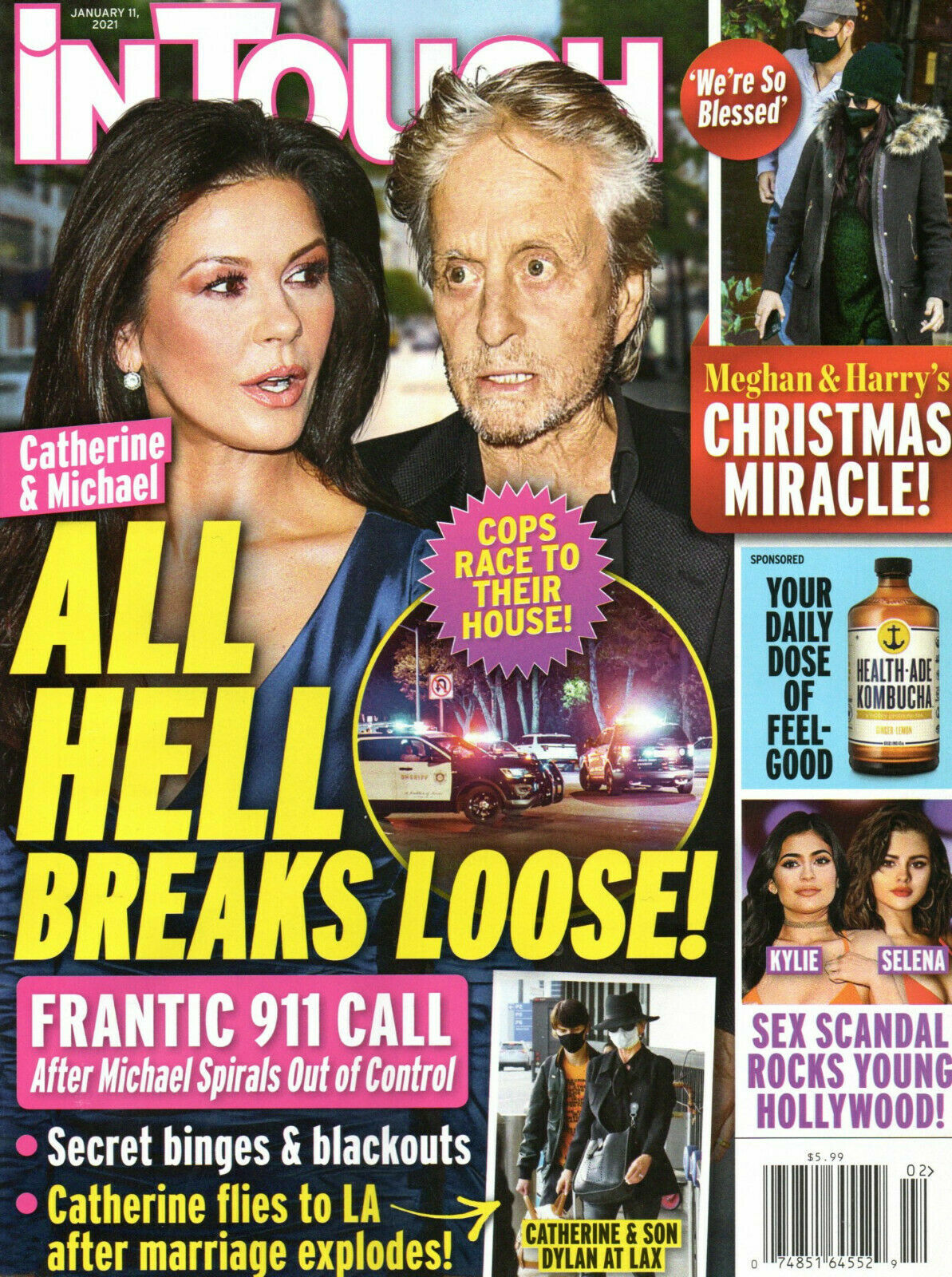 In Touch magazine January 11, 2021 – Michael Douglas and more