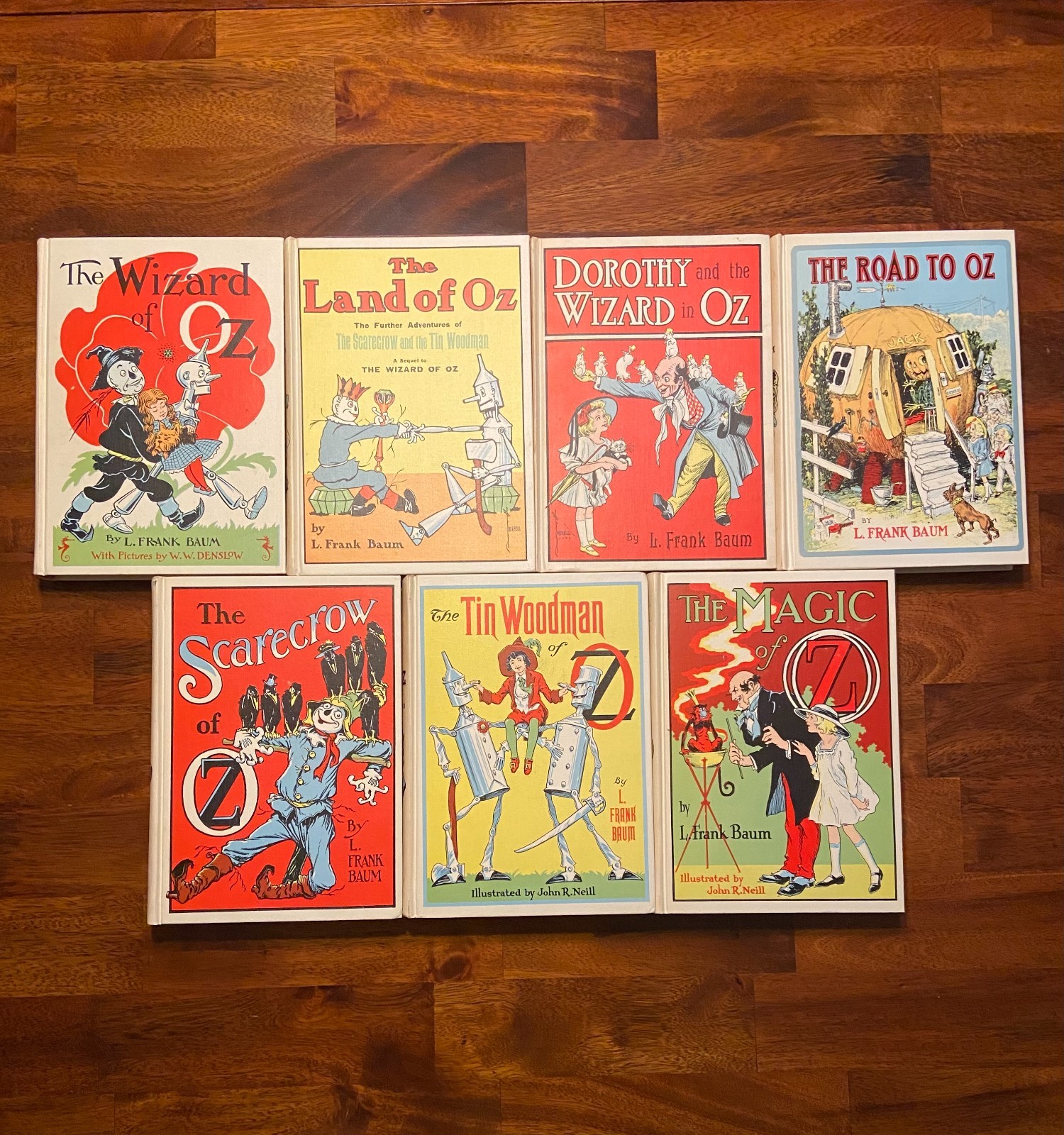 The Treasury of Oz – Complete 7-Volume Box Set – By L. Frank Baum