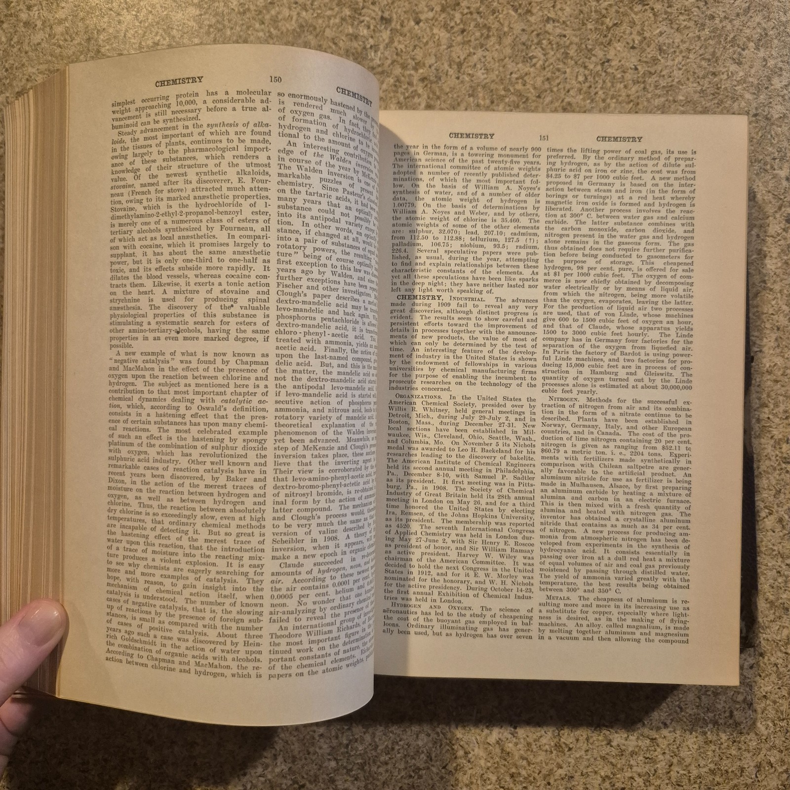 The New International Yearbook For The Year 1909 & 1912 HC With Pictures