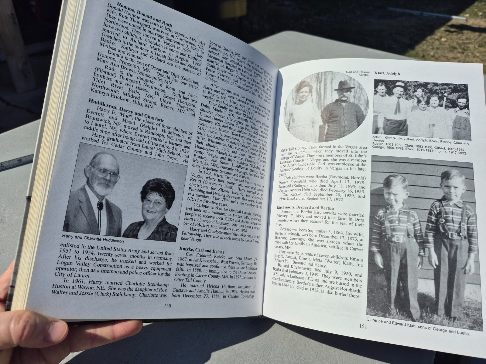 Vergas Otter Tail County Minnesota HC History Book 1903 – 2003 368 Pages