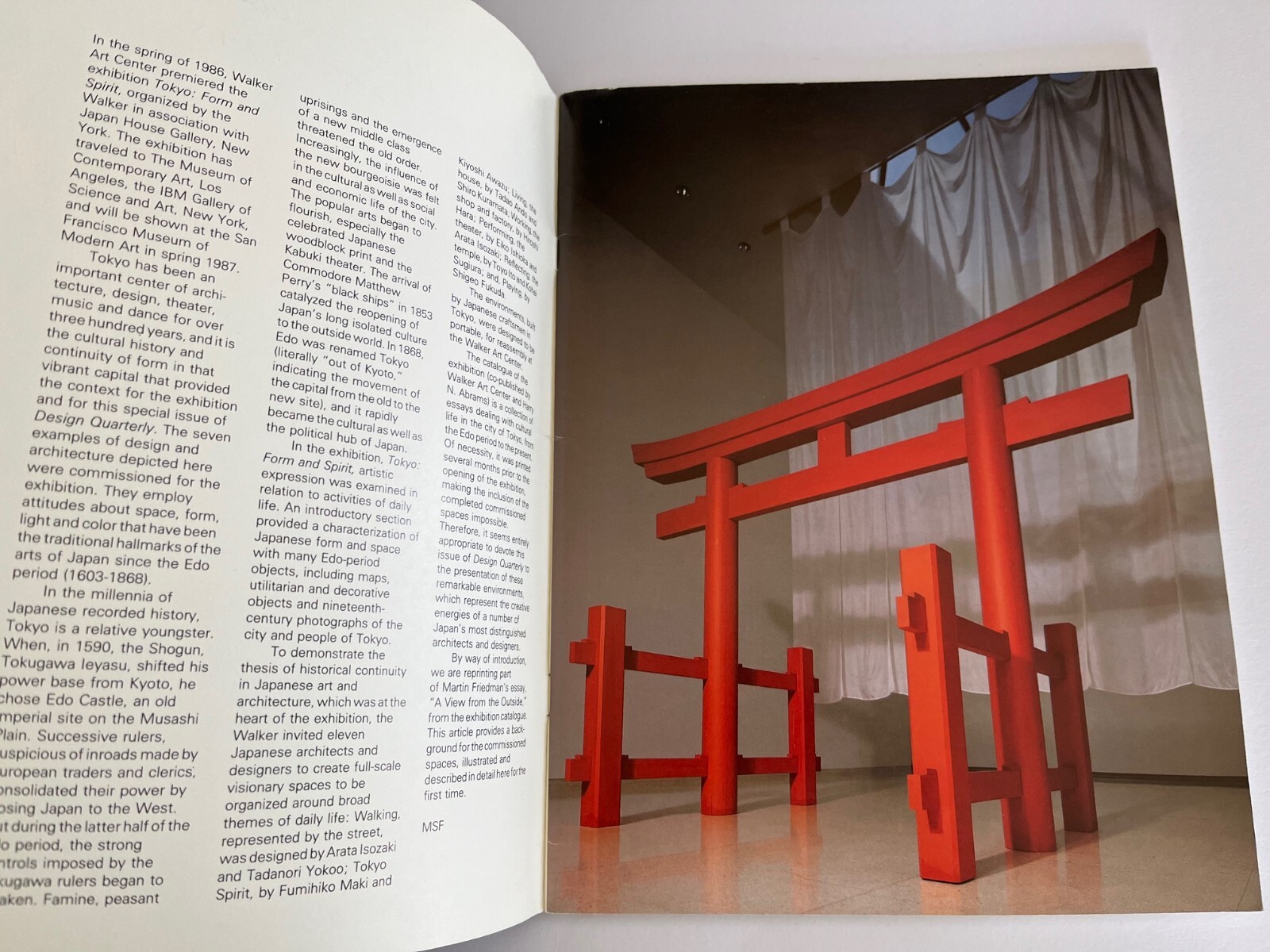 Japan from the Inside Mildred Friedman Design Quarterly 134