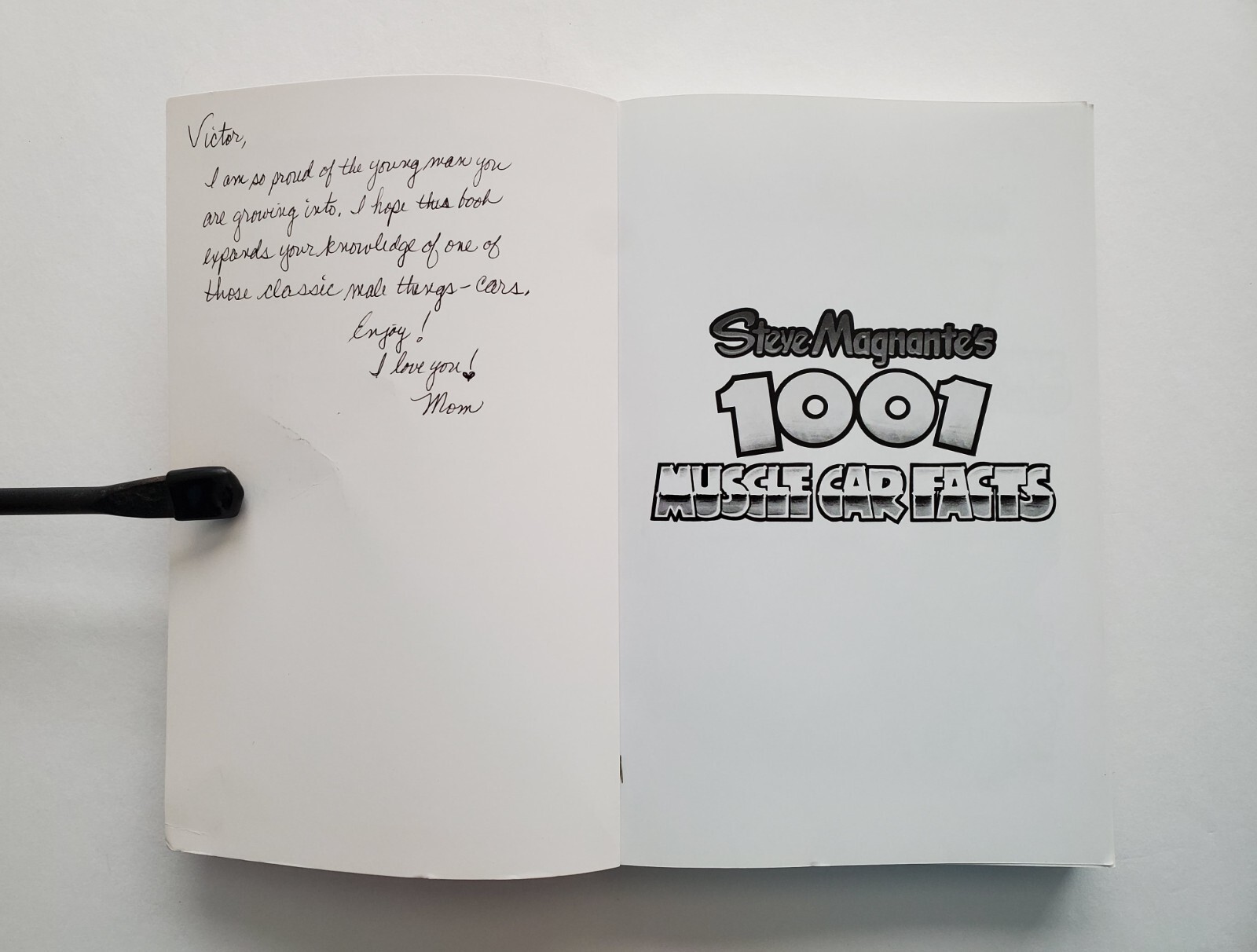 Steve Magnante’s 1001 Muscle Car Facts Trade Paperback Book GM Ford Chrysler AMC