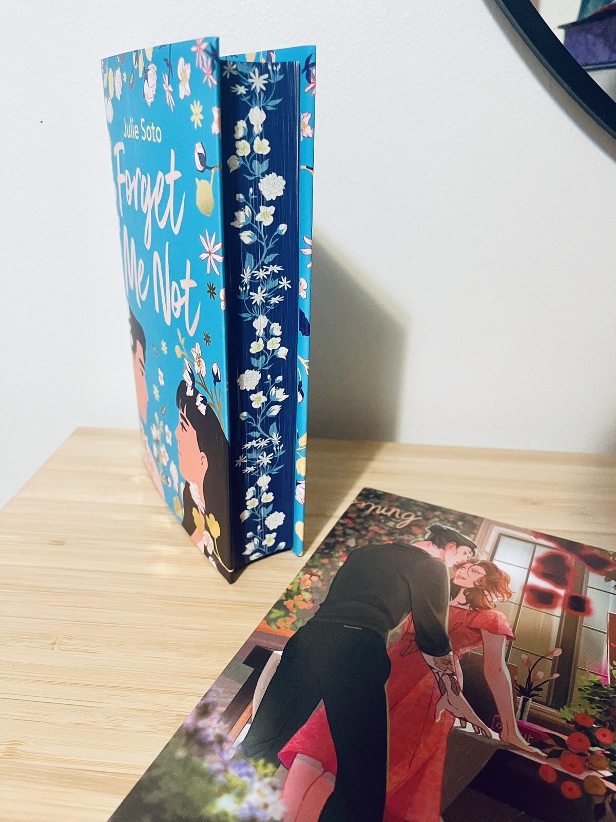 Illumicrate Hand Signed Forget Me Not Julie Soto Fairyloot Owlcrate Bookish