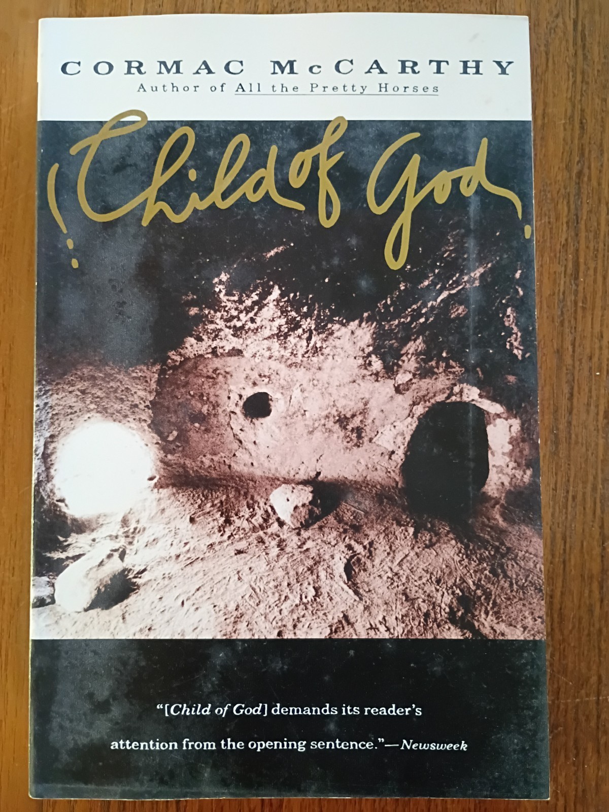 Child of God Cormac McCarthy Paperback First Vintage International Edition 1993