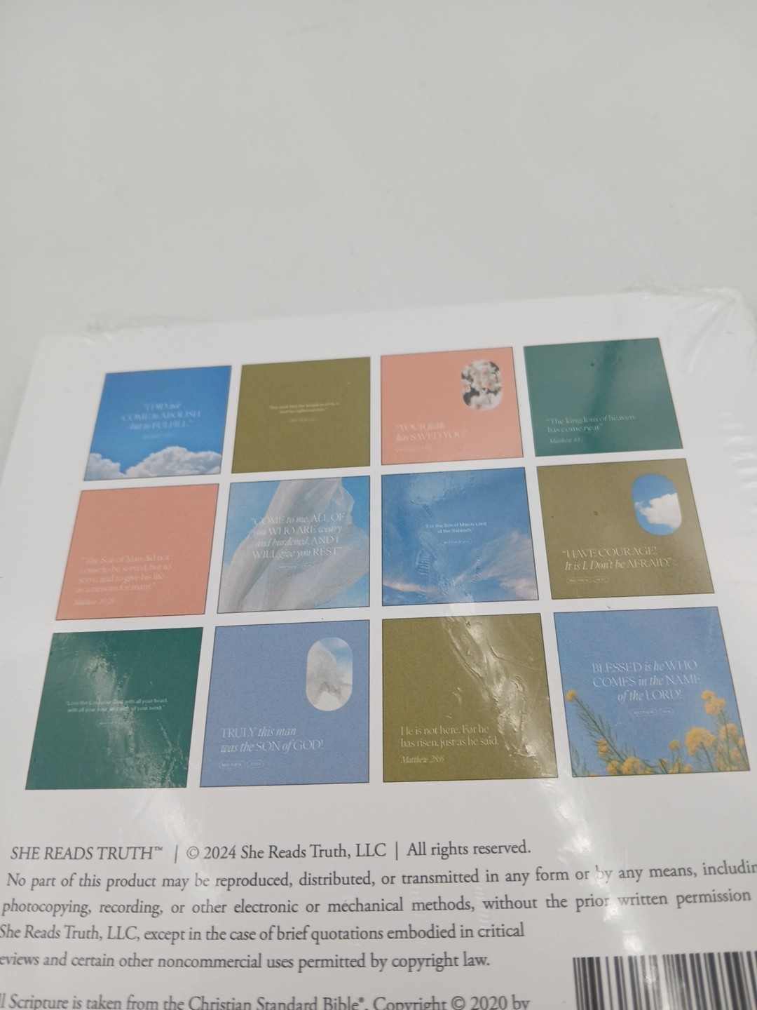 She Reads Truth The Gospel of Matthew Scripture 12 Card Set Sealed