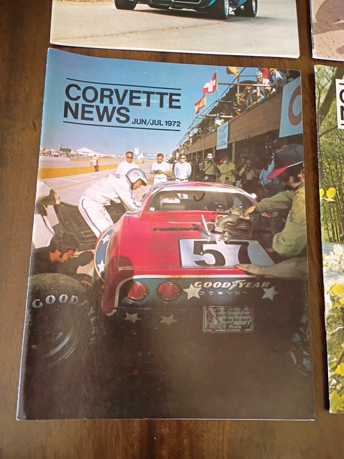 Vintage Corvette News Magazines 1972 Complete Year – 6 issues Set (Bimonthly)