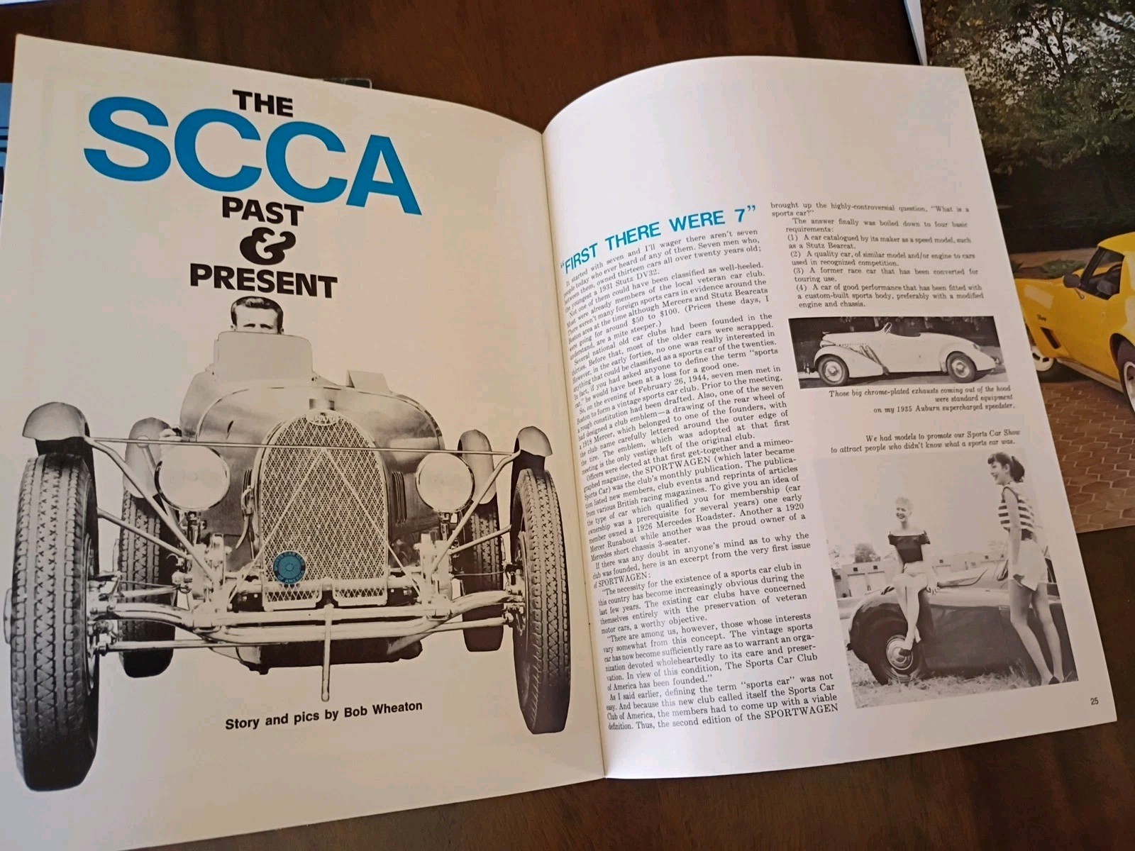 Vintage Corvette News Magazines 1972 Complete Year – 6 issues Set (Bimonthly)