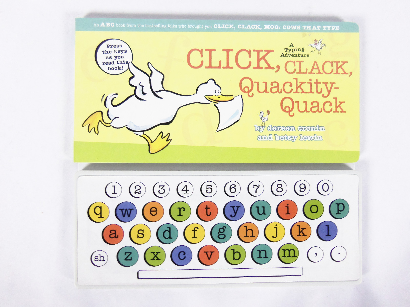 Click, Clack, Quackity-Quack: A Typing Adventure by Doreen Cronin