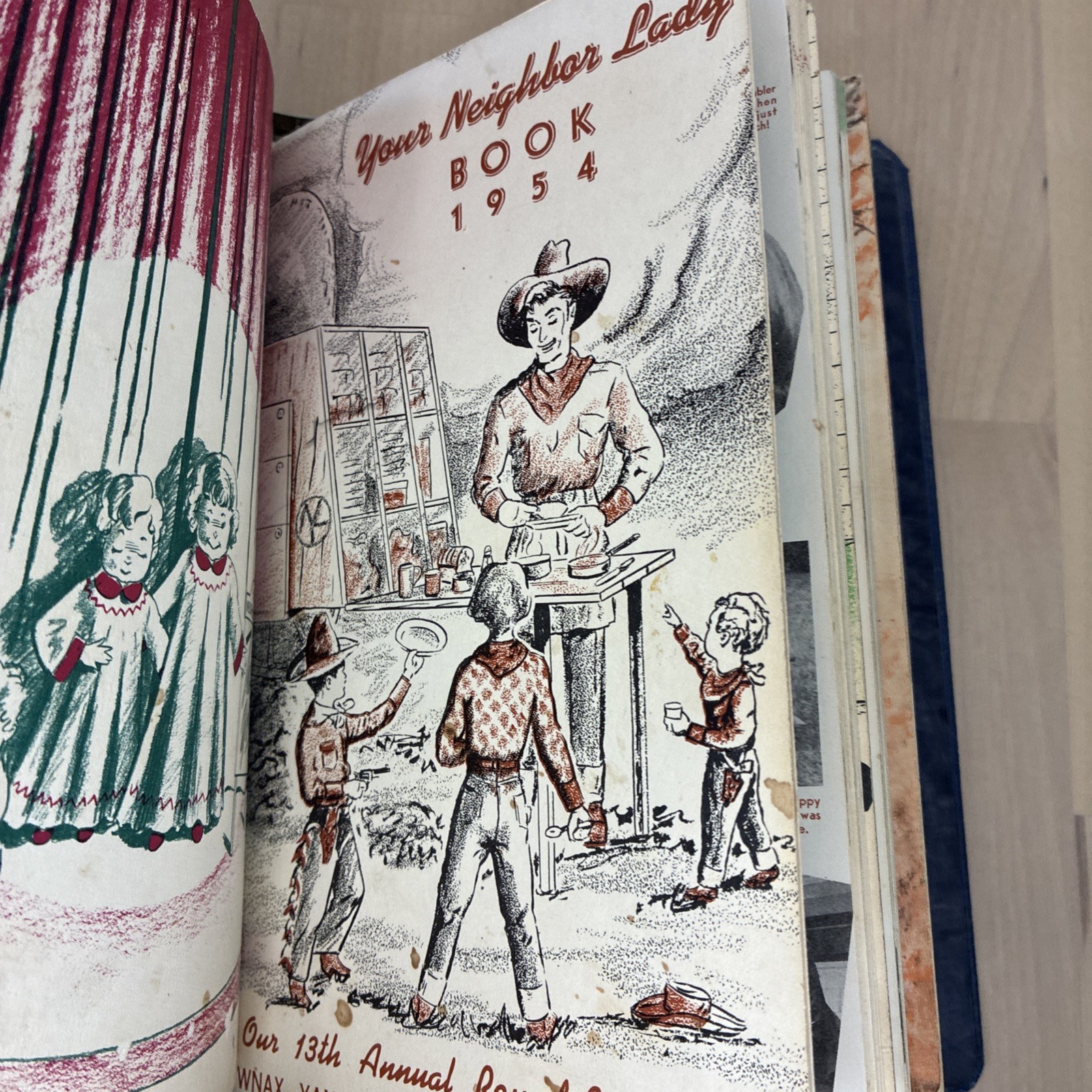 WNAX Yankton SD Your Neighbor Lady Books 1947-50s Lot of 14 in 3 binders