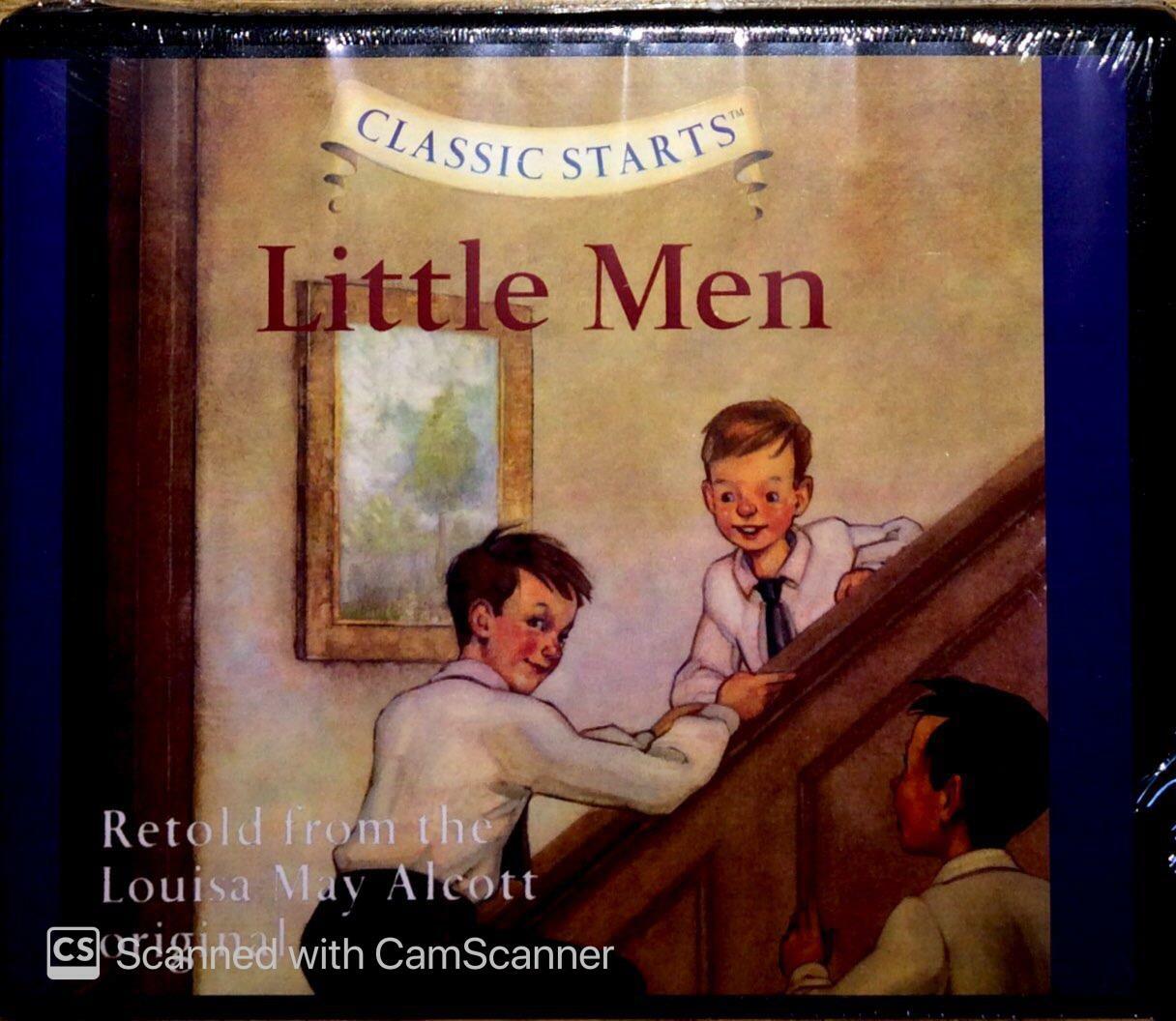 NEW Little Men Alcott Classic Starts Audio CD Series Set Sterling Edition