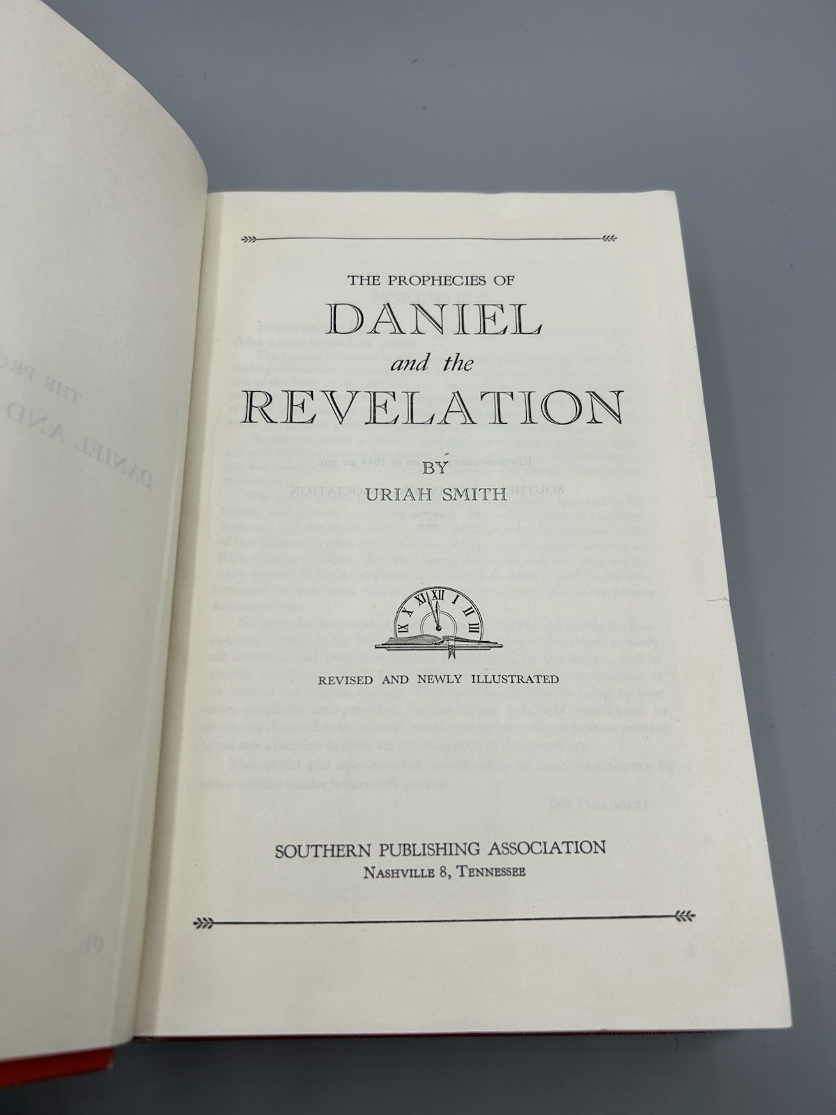 The Prophecies of Daniel and the Revelation by Uriah Smith 1944 HB