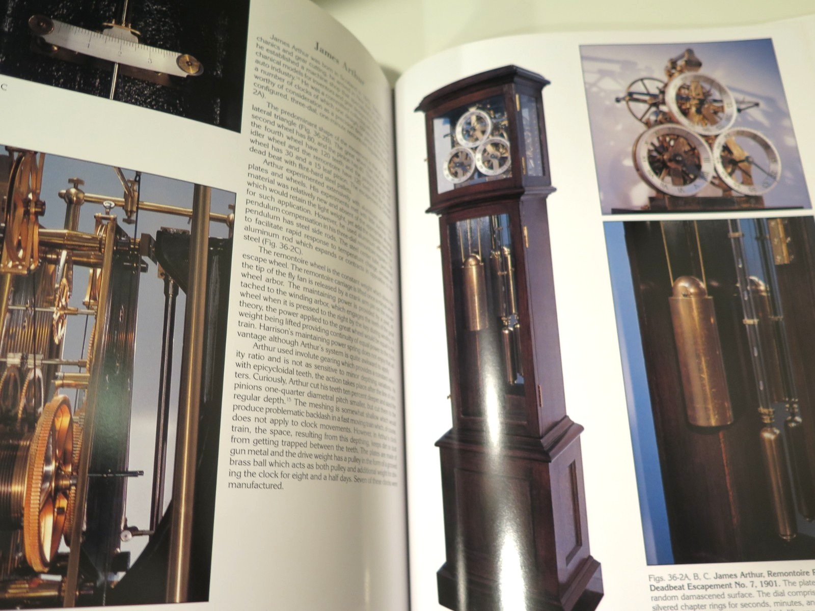 Precision Pendulum Clocks by Derek Roberts France Germany America Advancements