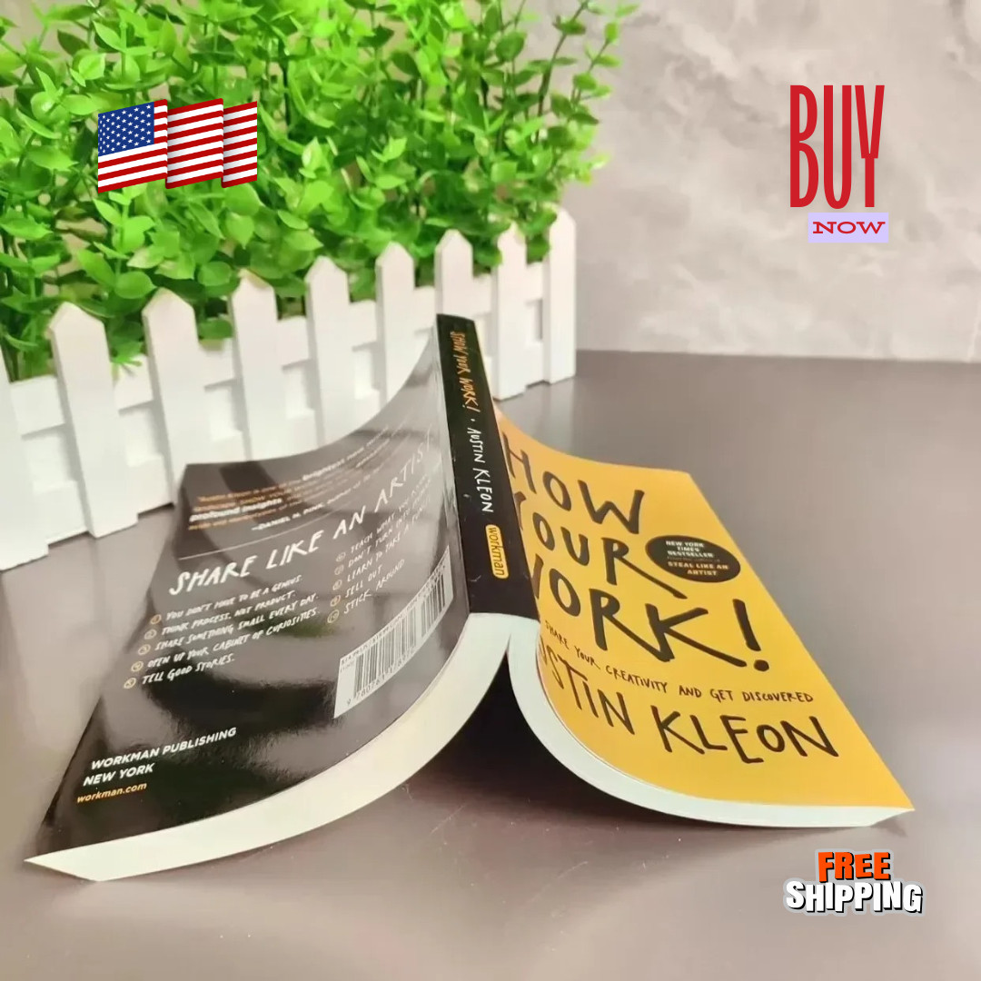 Show Your Work by Austin Kleon Paperback Self Help Creativity Business Book