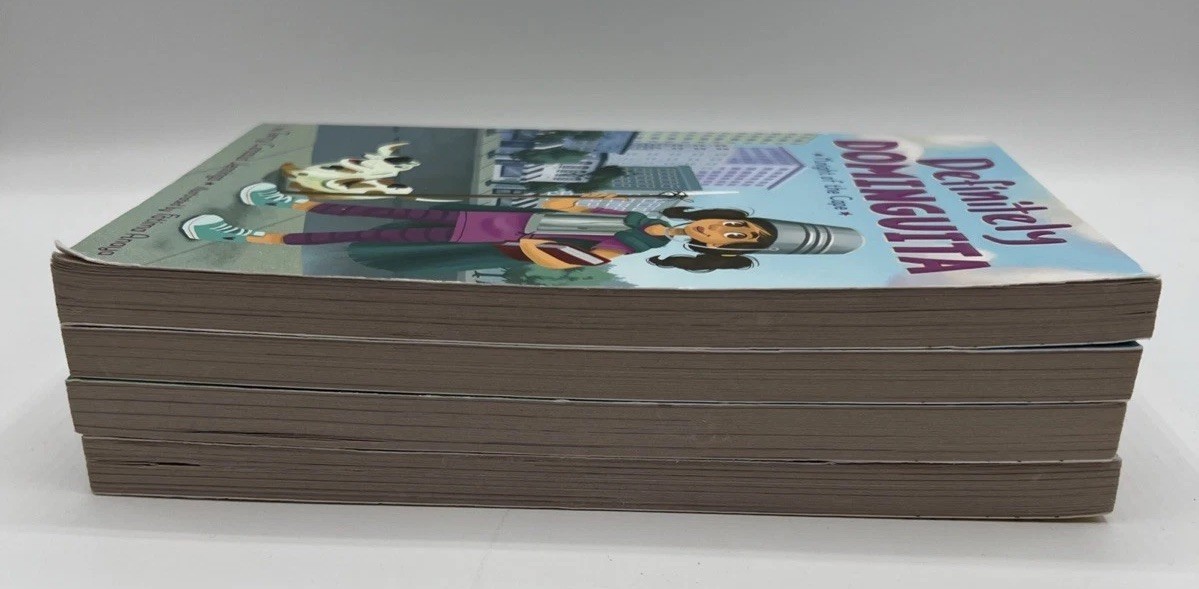4 – DEFINITELY DOMINGUITA AWESOME ADVENTURES COLLECTION BOOK LOT