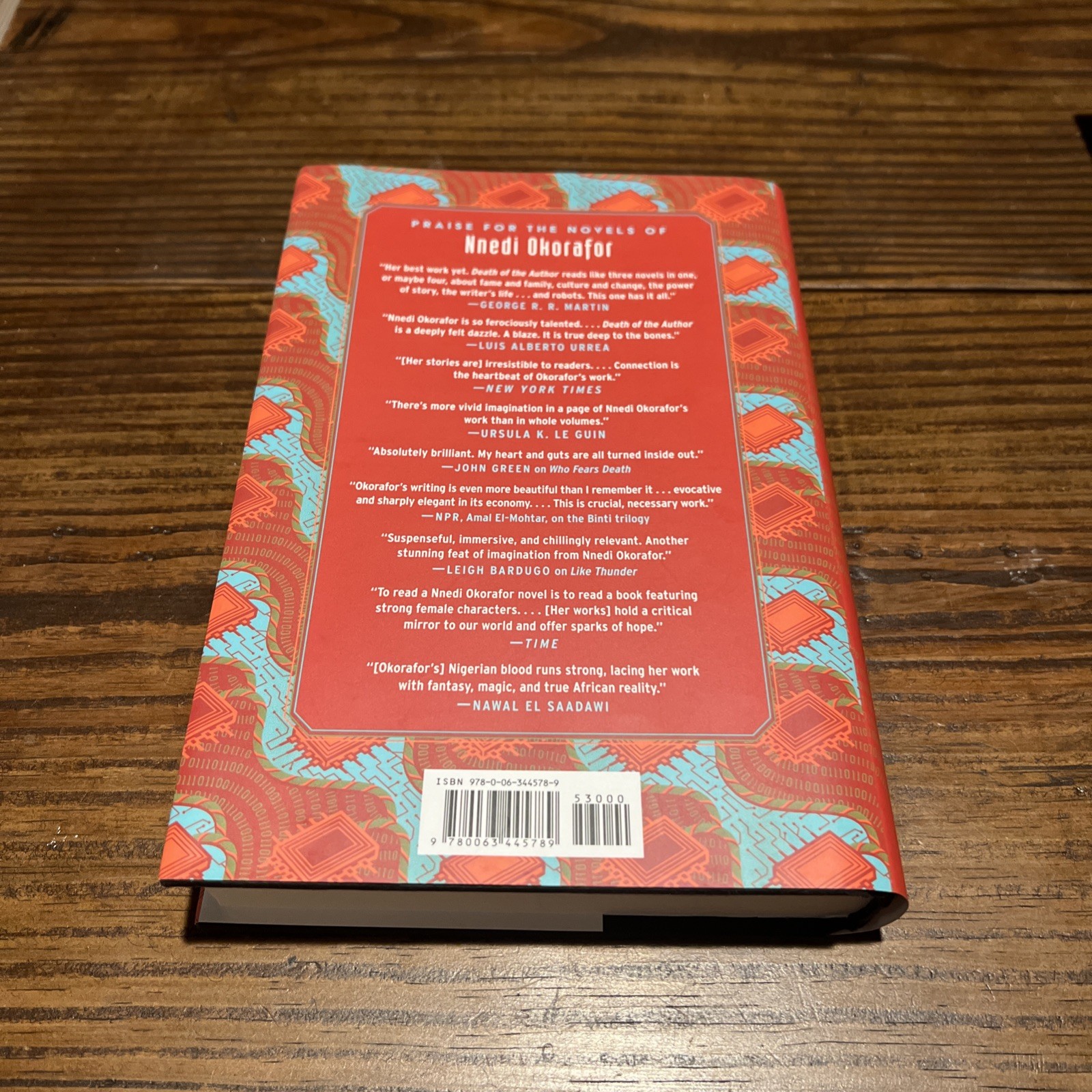 Death of the Author (Standard Edition) by Nnedi Okorafor: Used