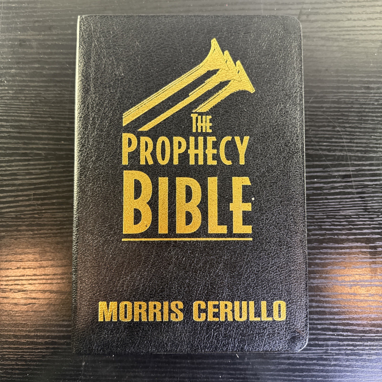 THE PROPHECY BIBLE Morris Cerullo KJV World Evangelism Bible Leather King James