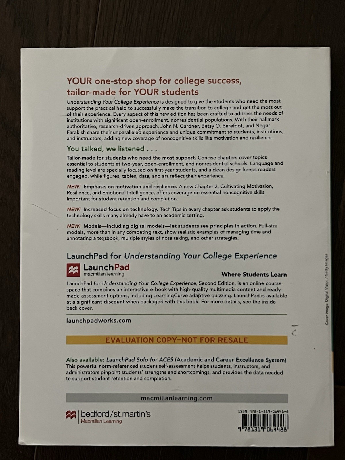 Understanding Your College Experience : Strategies for Success, Paperback by …