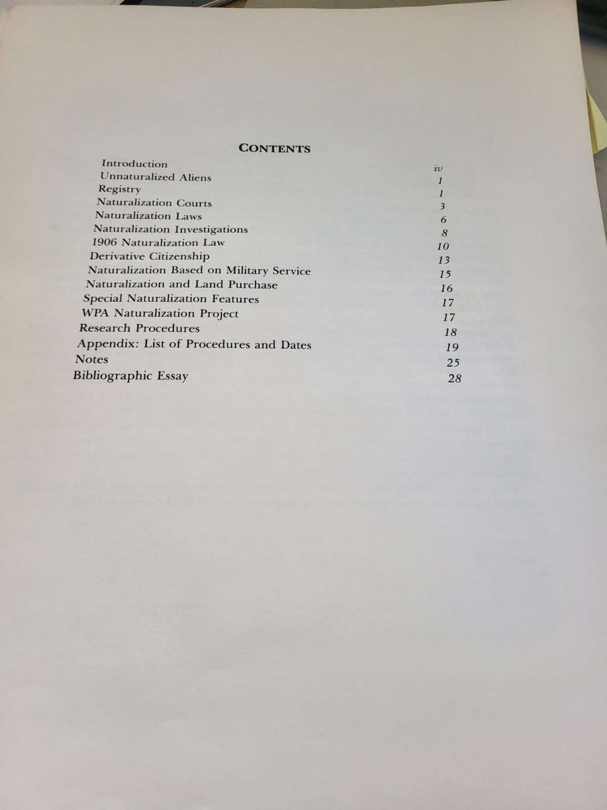 American Naturalization Process and Procedures 1790-1985. John Newman.