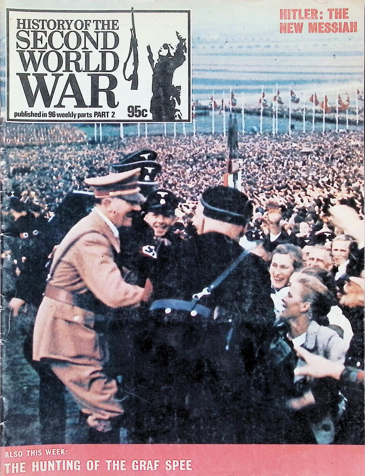HISTORY OF THE SECOND WORLD WAR – LOT OF 5 – 1973-1974 ***FREE SHIPPING***