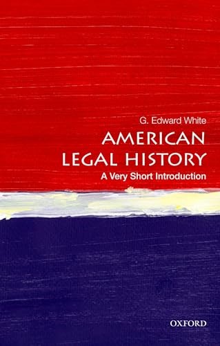 American Legal History: A Very Short Introduction (Very Short Introdu – GOOD