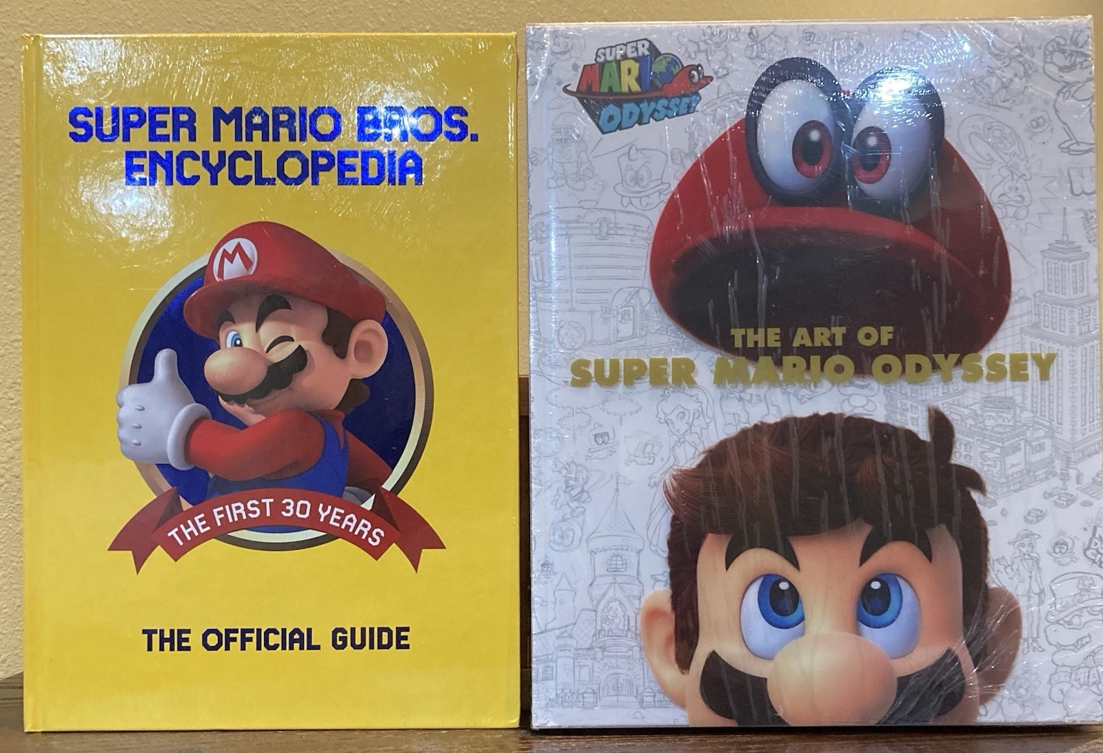 Super Mario Bros. Encyclopedia & Super Mario Odyssey Art Books