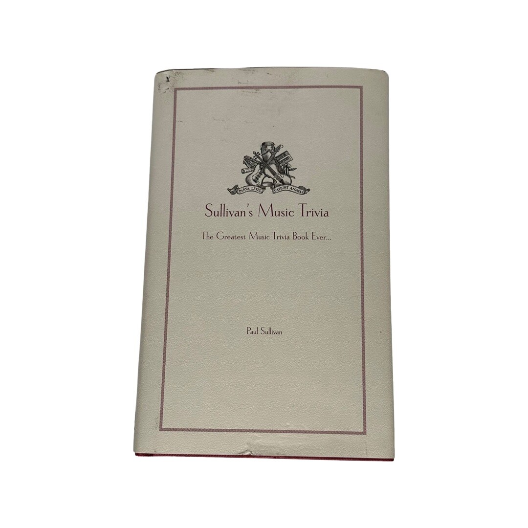 Sullivan’s Music Trivia Hardcover by Paul Sullivan