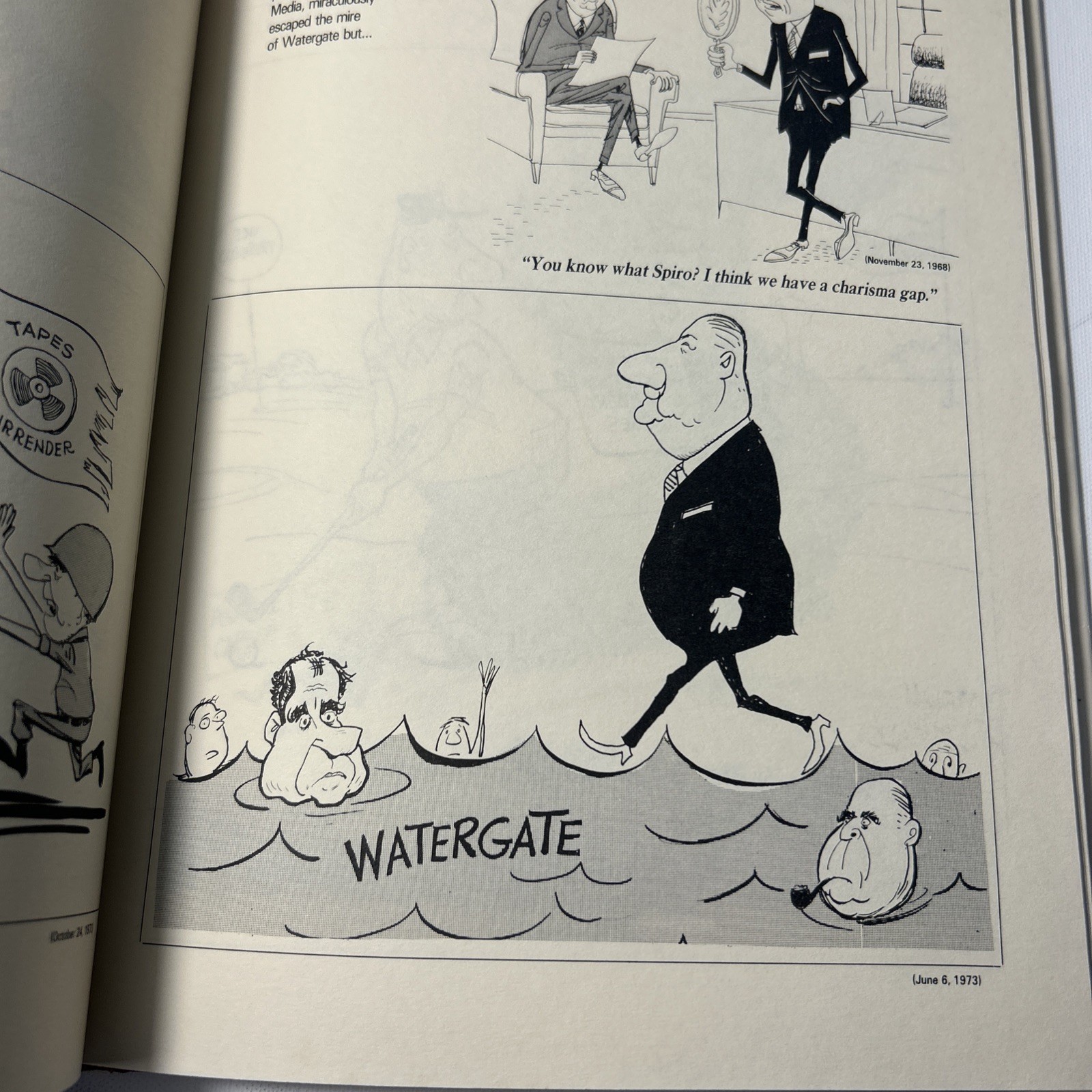 Vintage Political Cartoons by John Fawcett You Make My Face Too Fat 1960-1975