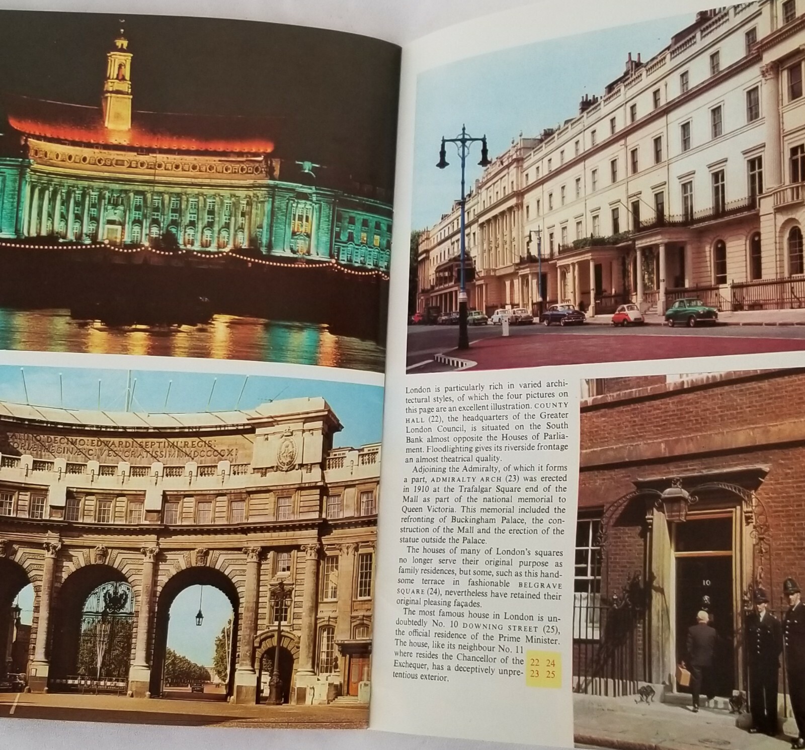 Look at London Travel Booklet In Color 45 Beautiful Pictures 1974