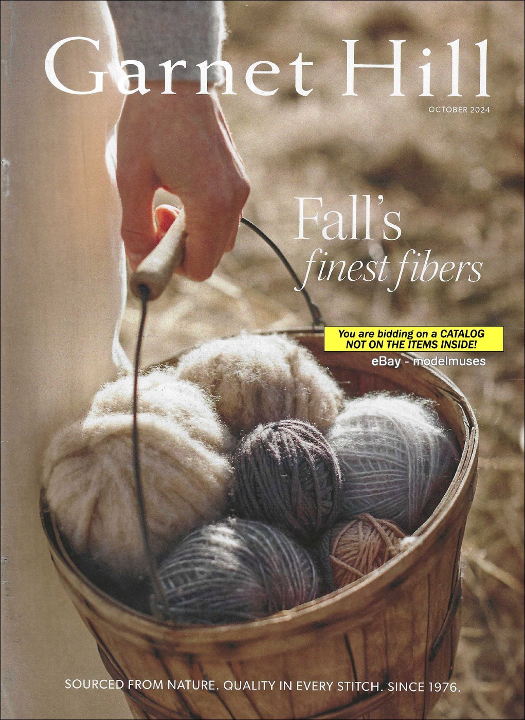 GARNET HILL Women’s Fashion & Home Decor CATALOG October 2024 – 148 Pages