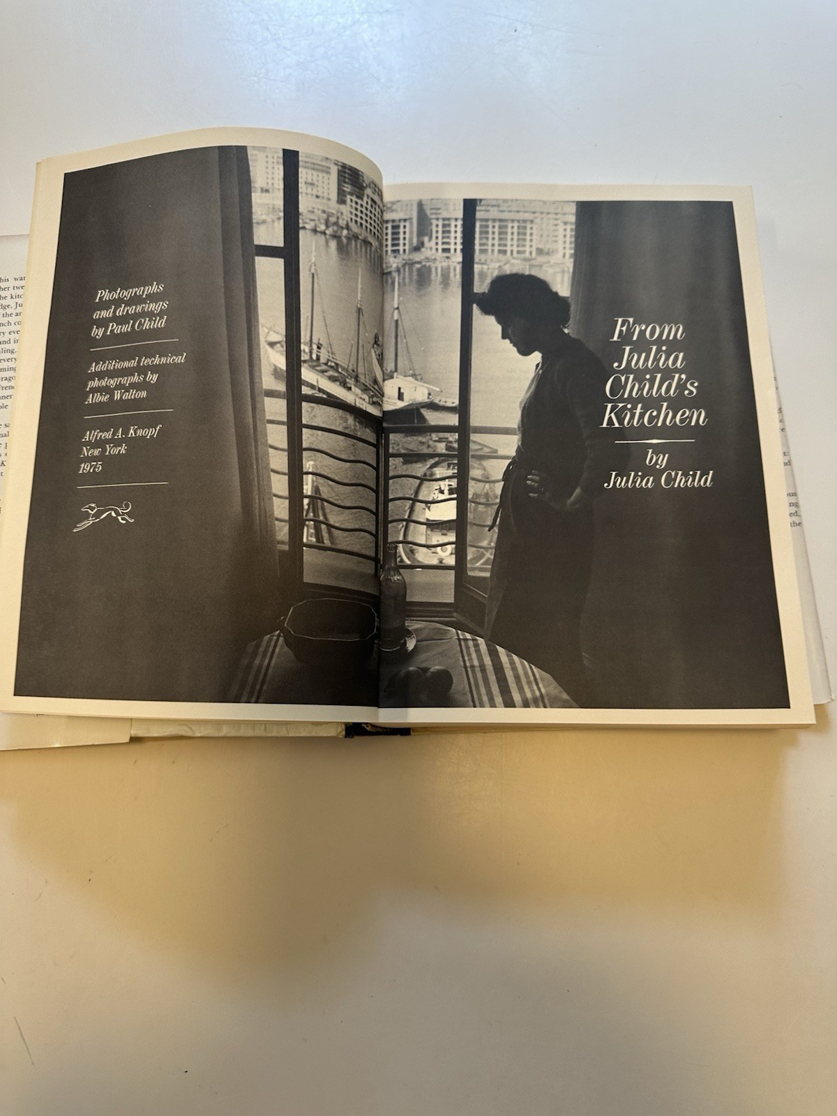 Vtg Cookbook “From Julia Child’s Kitchen” 2nd Printing, November 1975