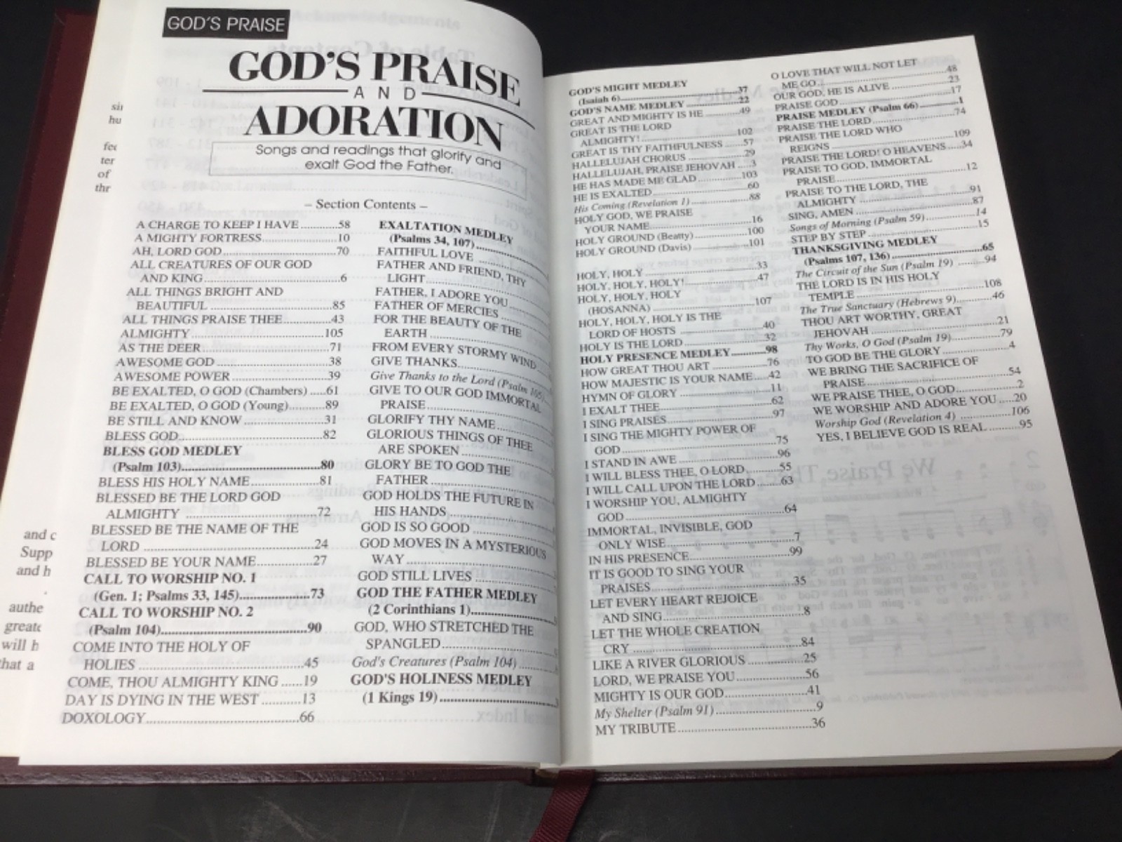 Songs of Faith and Praise 1998 Hardcover Songbook Hymnal