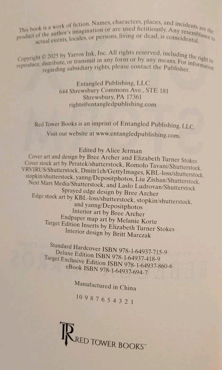 Rebecca Yarros Empyrean Series Hardcover Set — Fourth Wing, Iron Flame & Onyx…