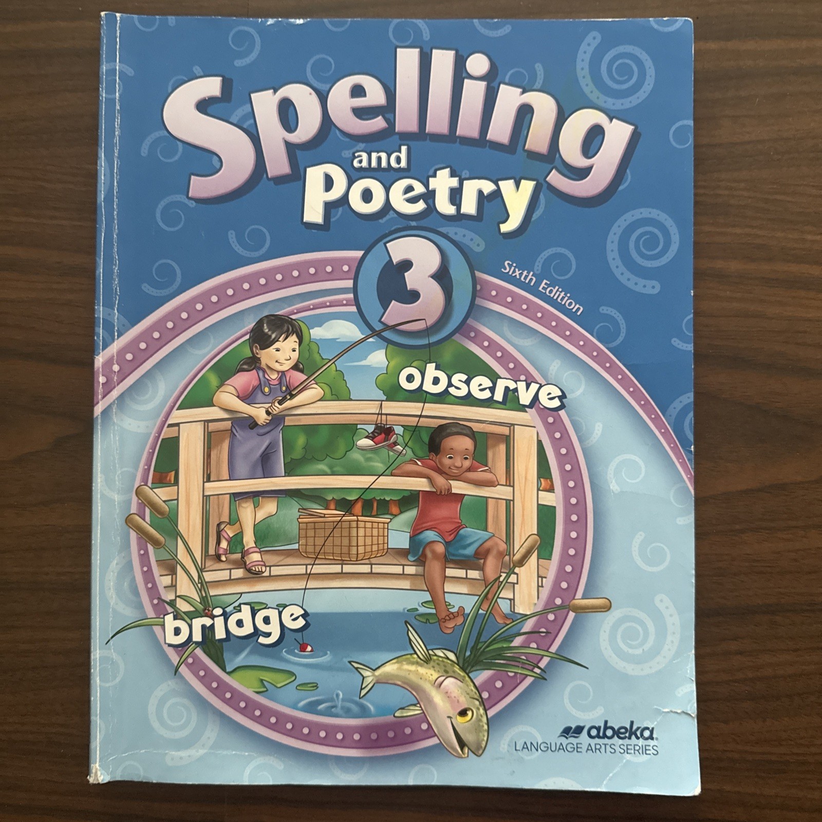 Abeka Spelling And Poetry 3 Sixth Edition Student Book. Not Marked In