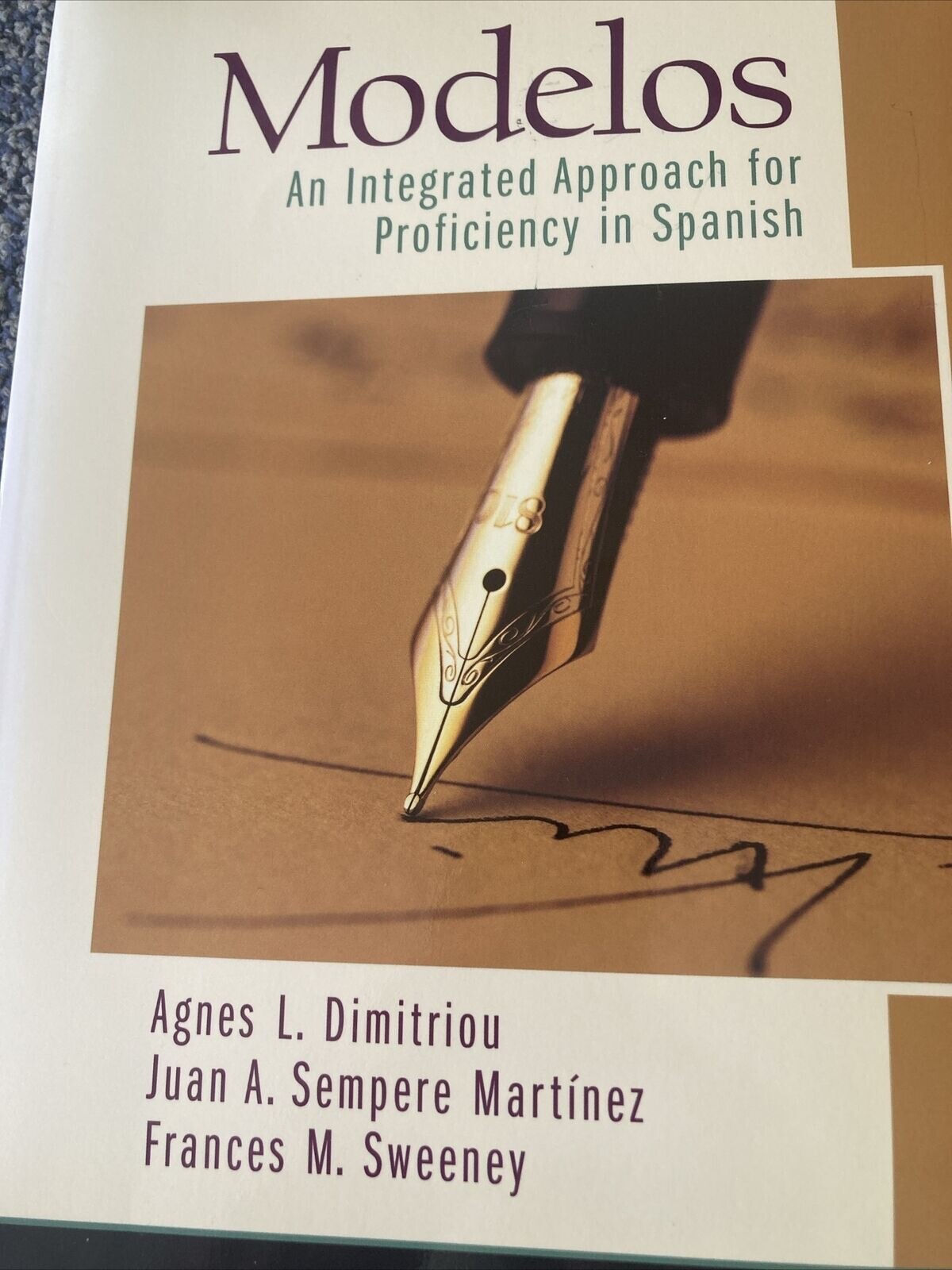 “Modelos” Proficiency in Spanish ~ Pearson ~ Improve Learn Study Advanced Text