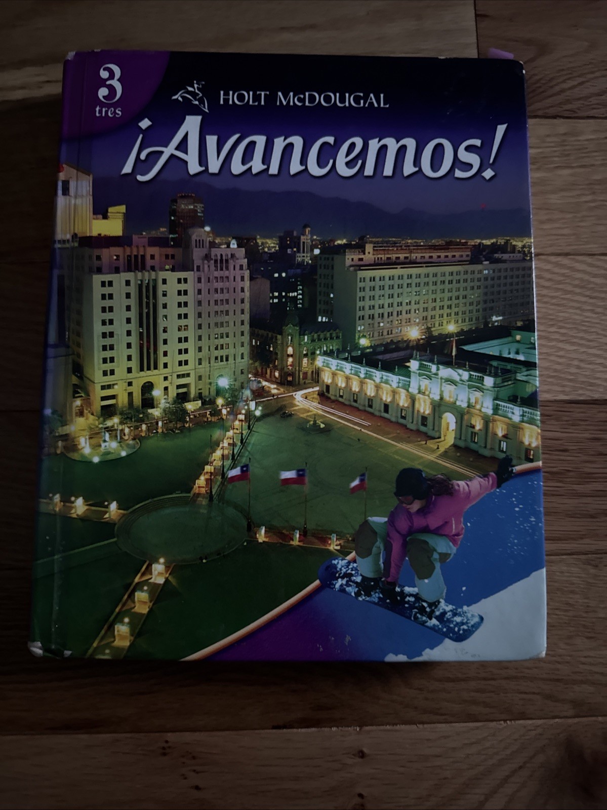 Avancemos Spanish Level 3 Textbook Copyright 2010 Used Workbook not included 
