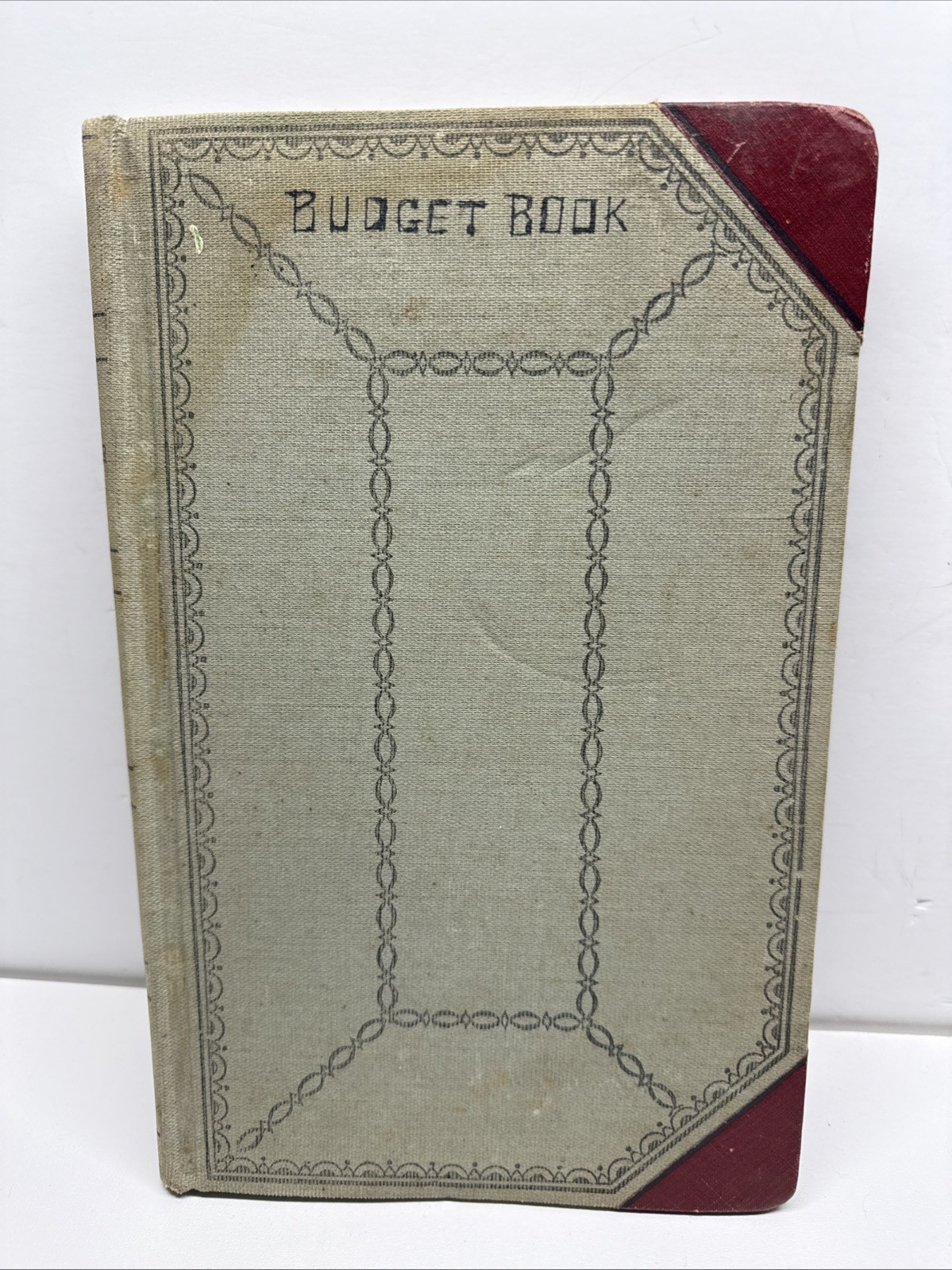 Antique Ledger Budget Book