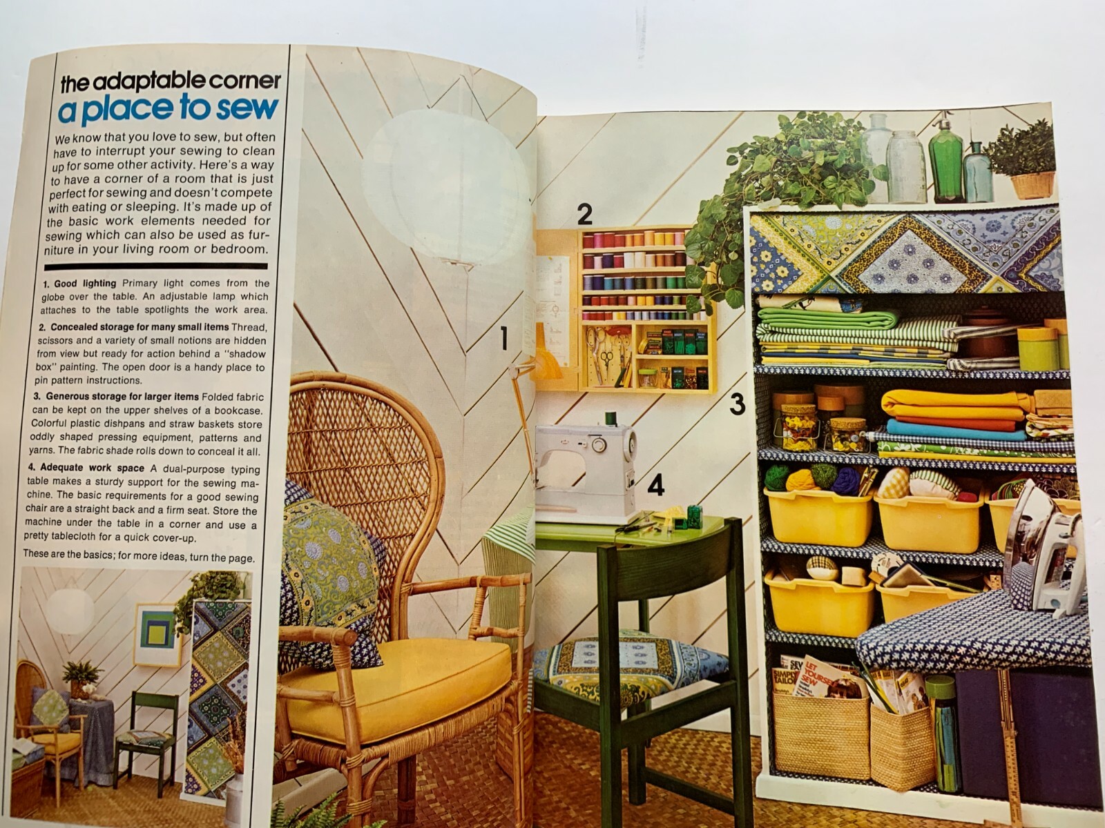 1975 Simplicity Sewing Updated Magazine Clothes Methods Groovy 256 Pages