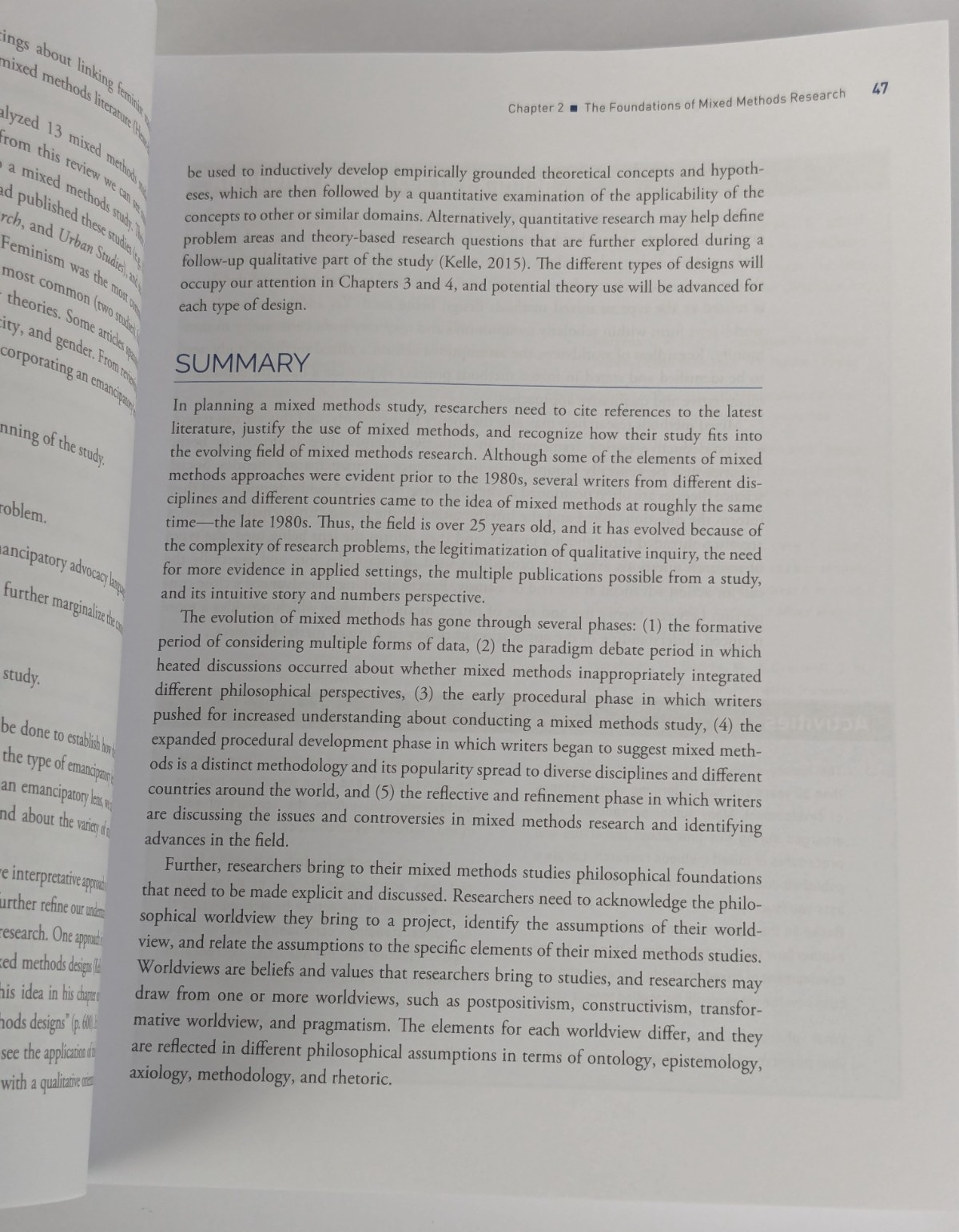 Designing and Conducting Mixed Methods Research by John W. Creswell Paperback