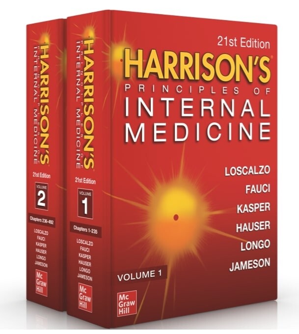 Harrison’s Principles of Internal Medicine, Twenty-First Edition (Vol.1 & Vol.2)
