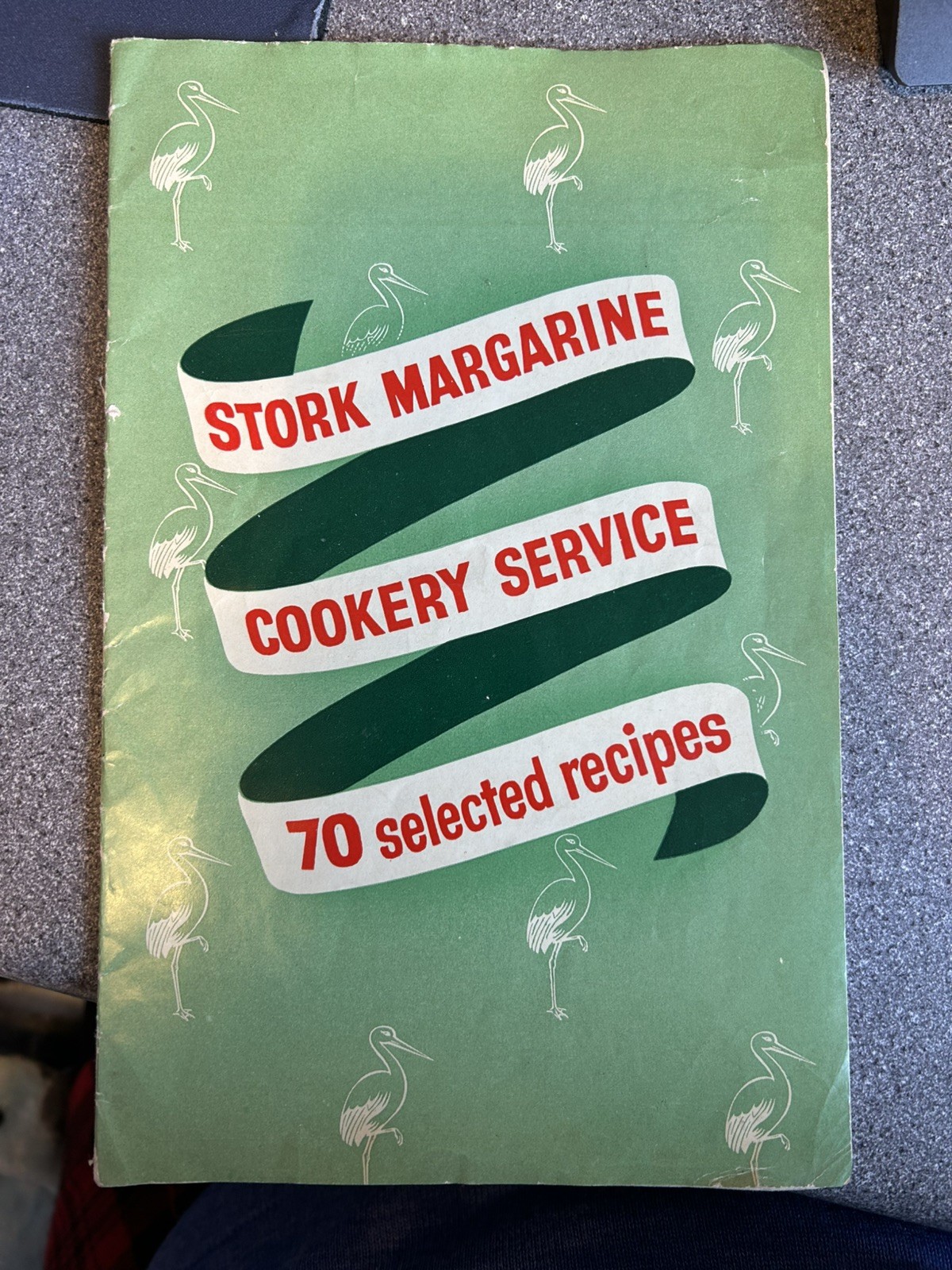 Vintage c1950 Stork Margarine 70 Selected Recipes Cookery Booklet 16 pages
