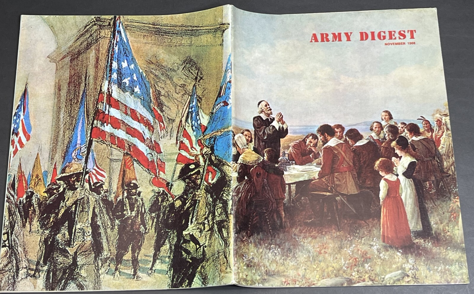1968 Army Digest Magazine Chemical Agents Warfare Weapons WWI Special Vietnam ++