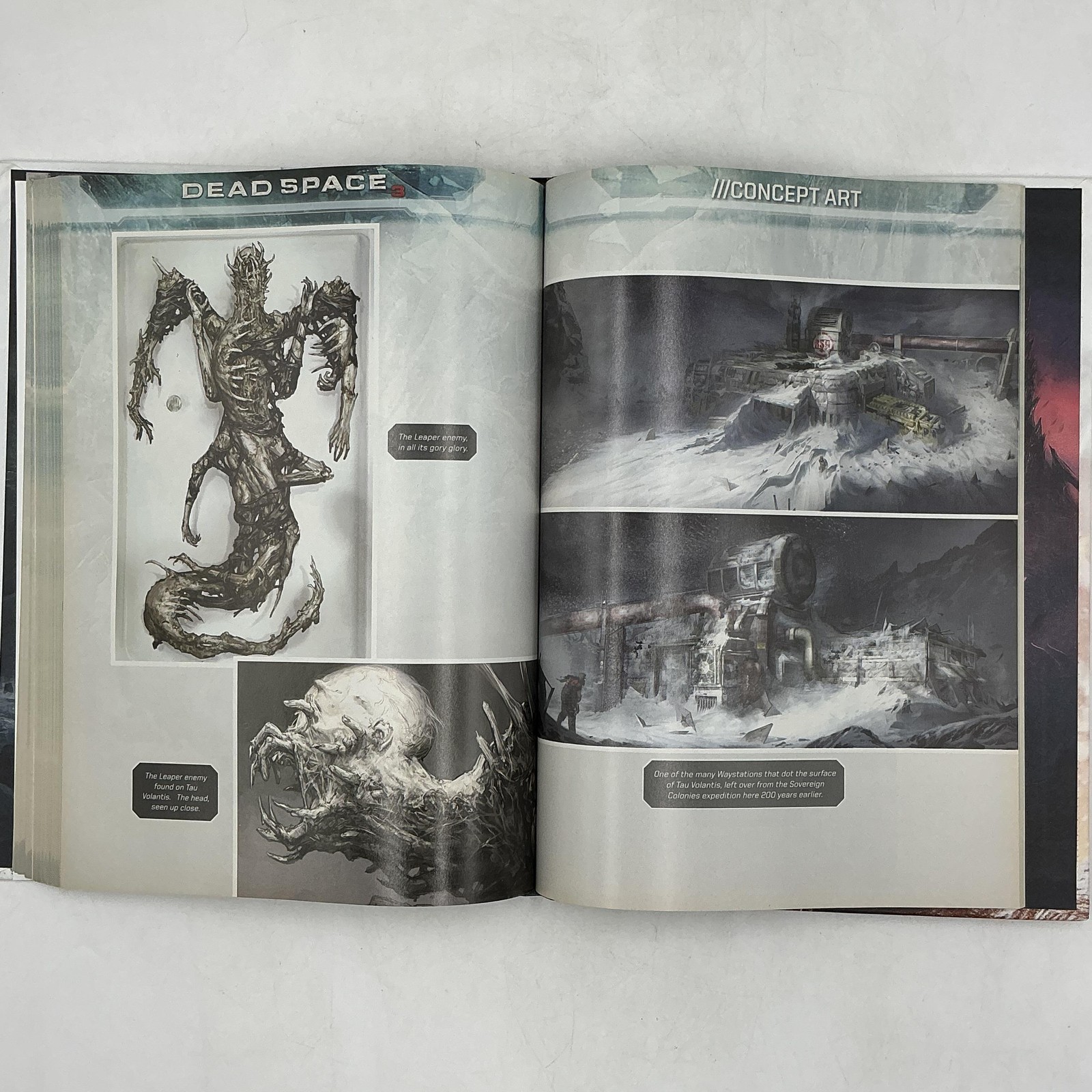 Dead Space 3 Limited Edition Phillip Marcus Prima Games HC White Blue 2013