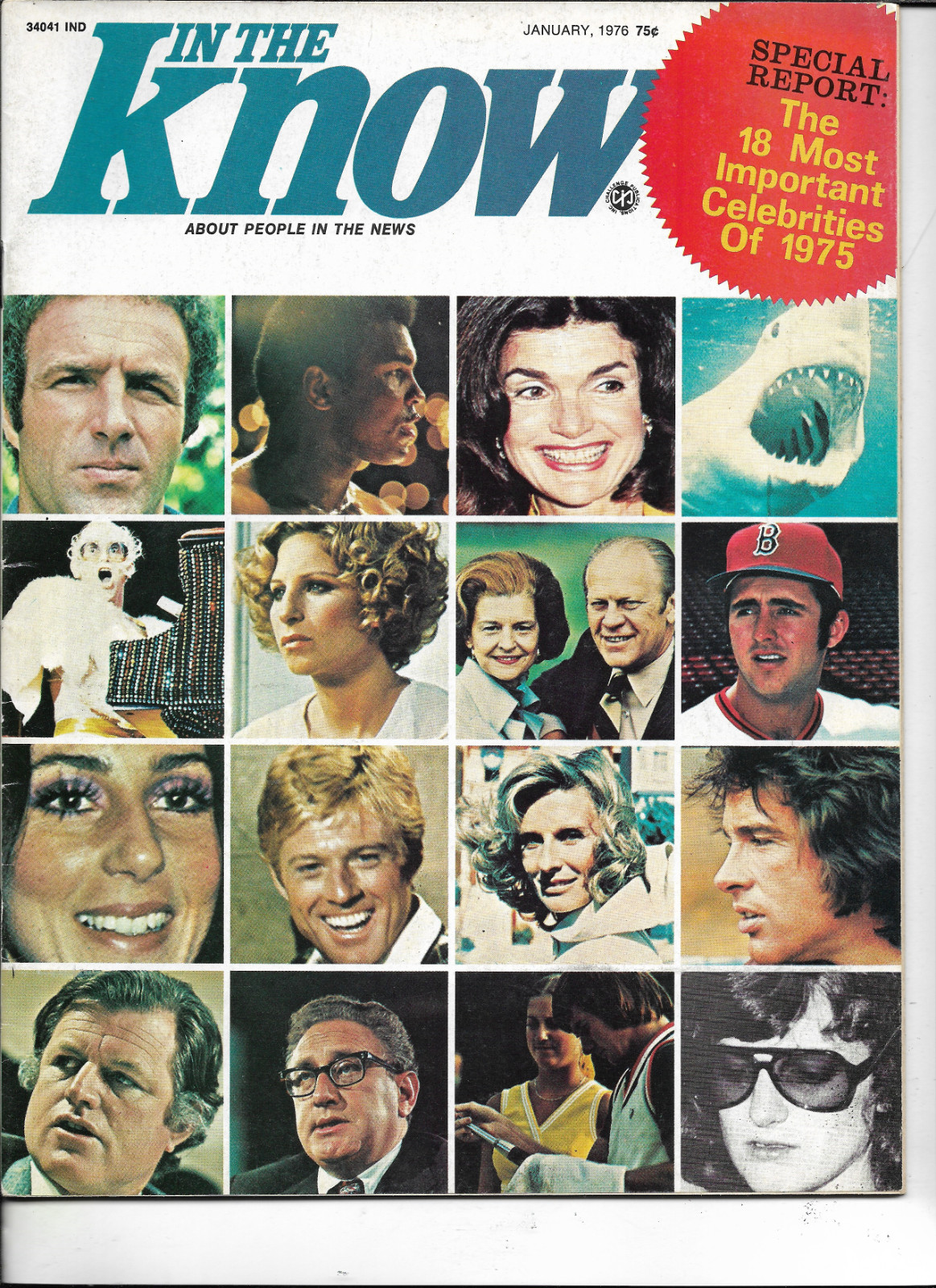 IN THE KNOW MAGAZINE—–JANUARY 1976