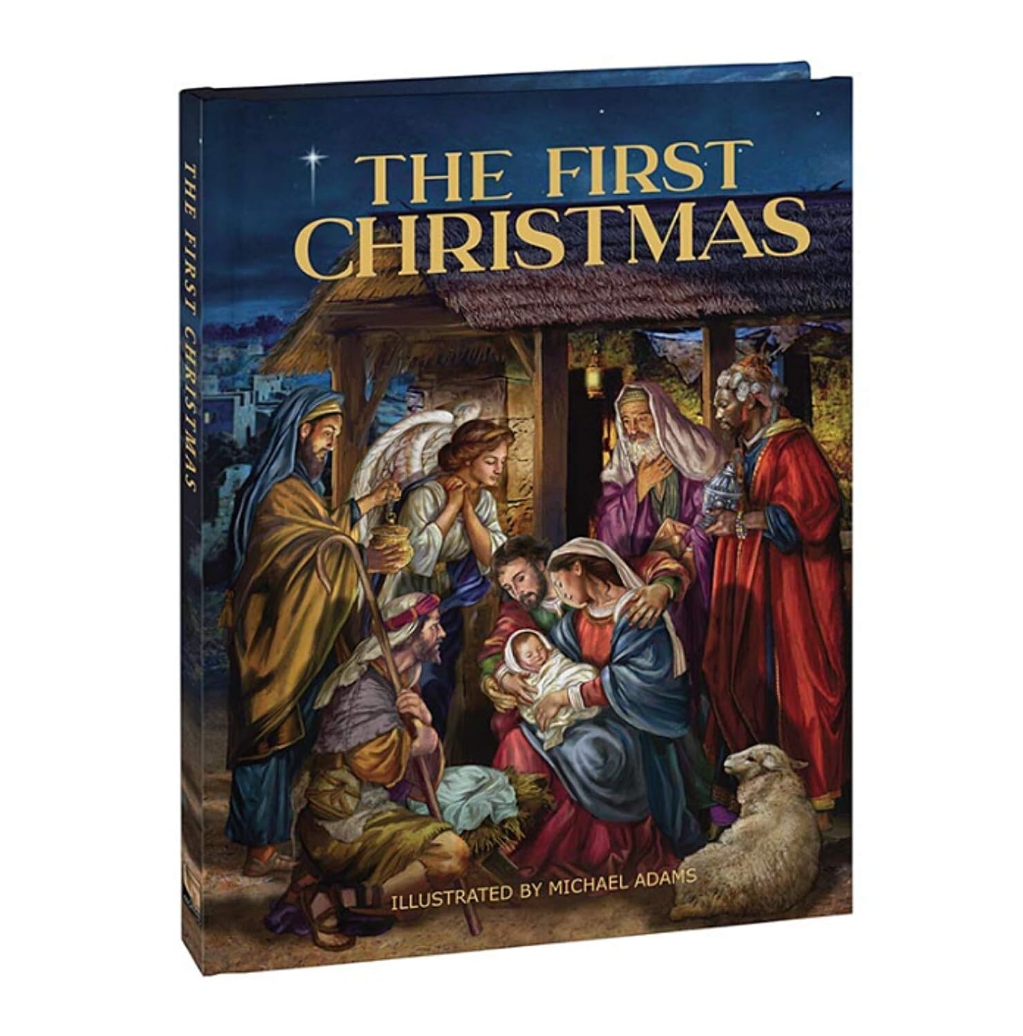 The First Christmas Children’s Book, Nativity Scene, Hard Cover, 32 Pages