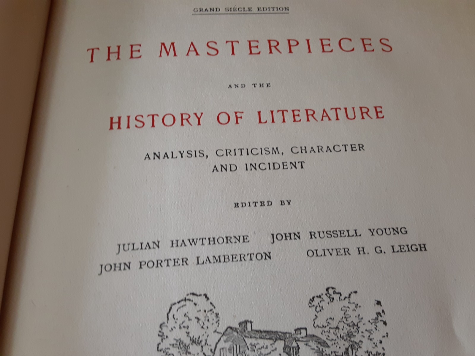 The Masterpieces and the History of Literature Illustrated 1902 8 volumes